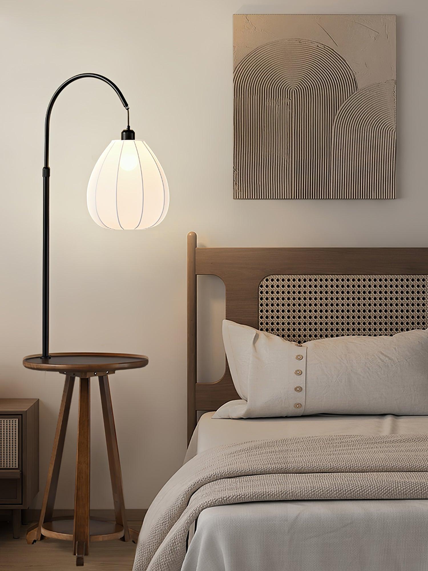 Arc Side Table Floor Lamp - Blowlighting