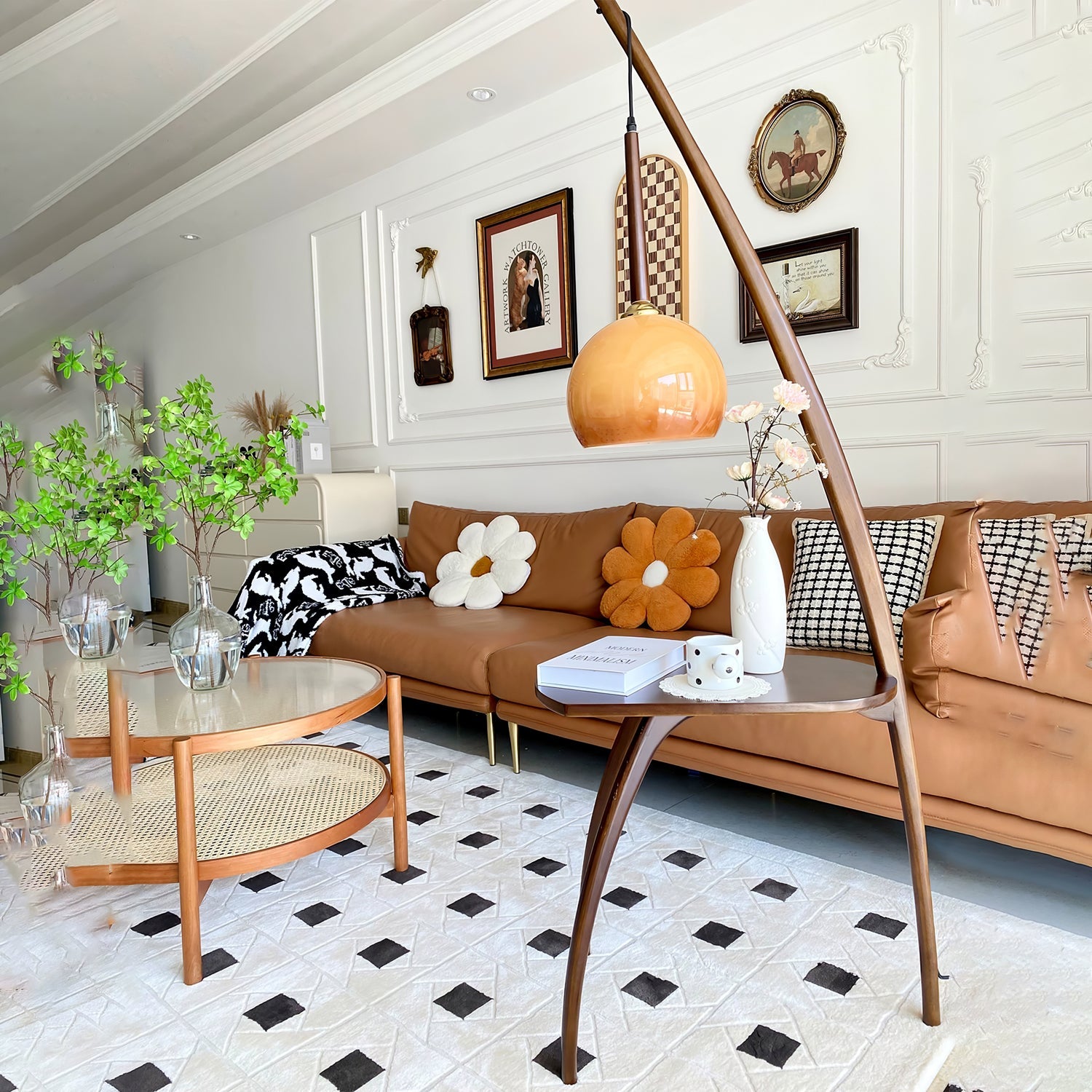 Arc Sphere Floor Lamp - Blowlighting