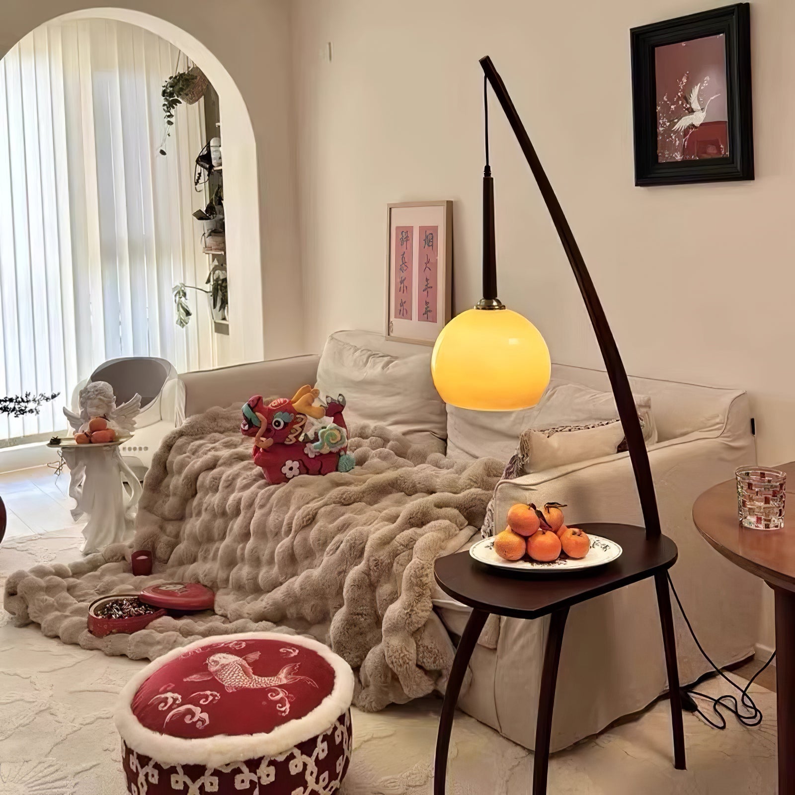 Arc Sphere Floor Lamp - Blowlighting