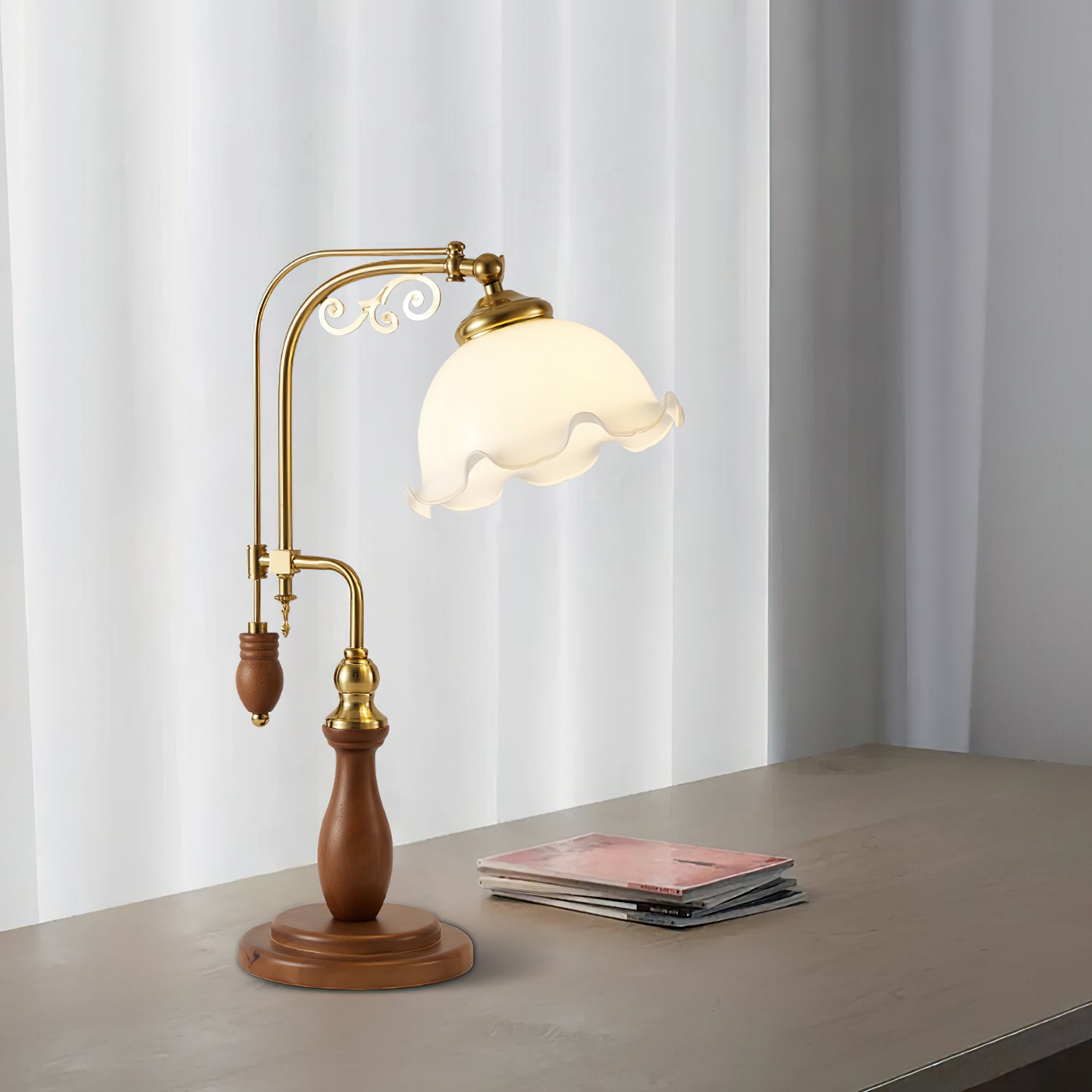 Arch Curves Table Lamp - Blowlighting