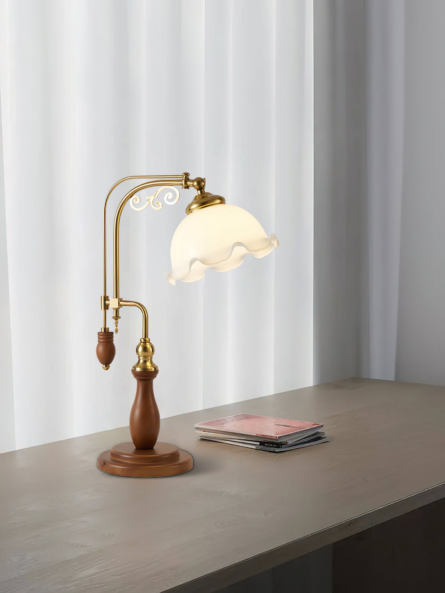 Arch Curves Table Lamp - Blowlighting