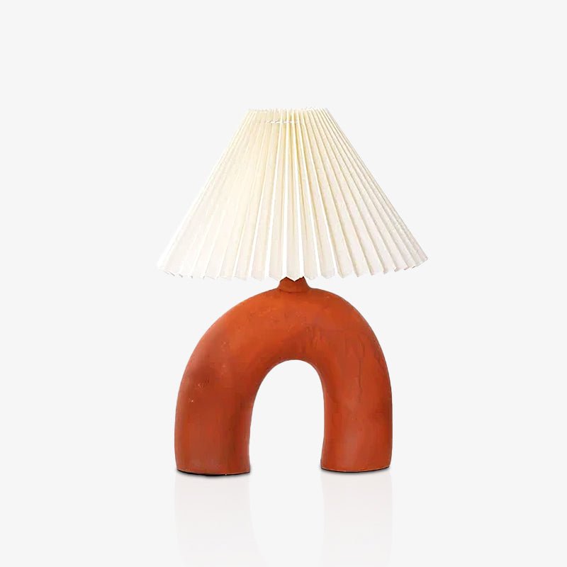 Arched Pleated Table Lamp - Blowlighting