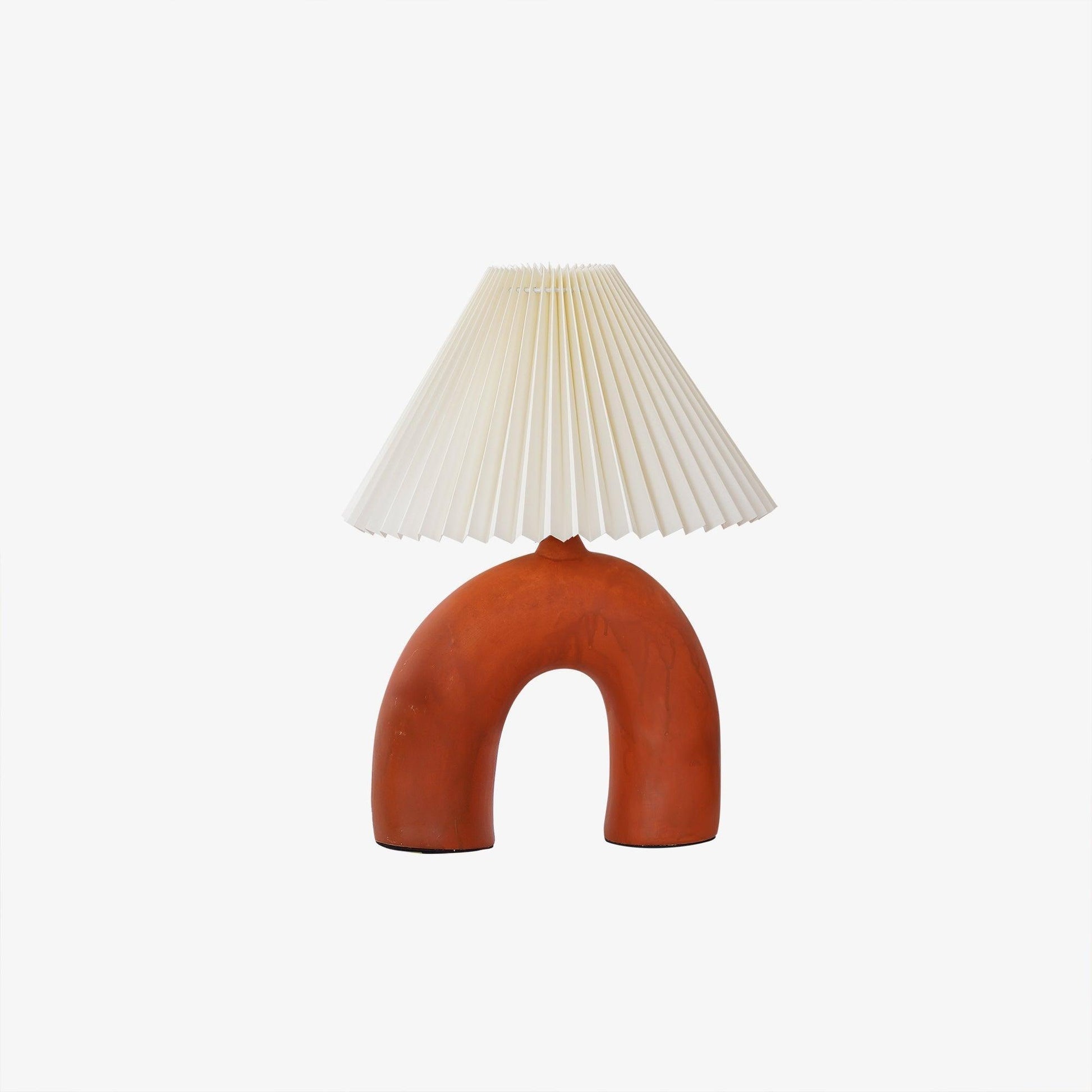 Arched Pleated Table Lamp - Blowlighting