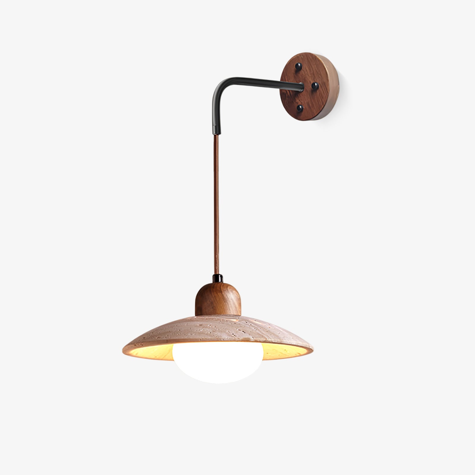 Alcarion Travertine Wall Light - Blowlighting