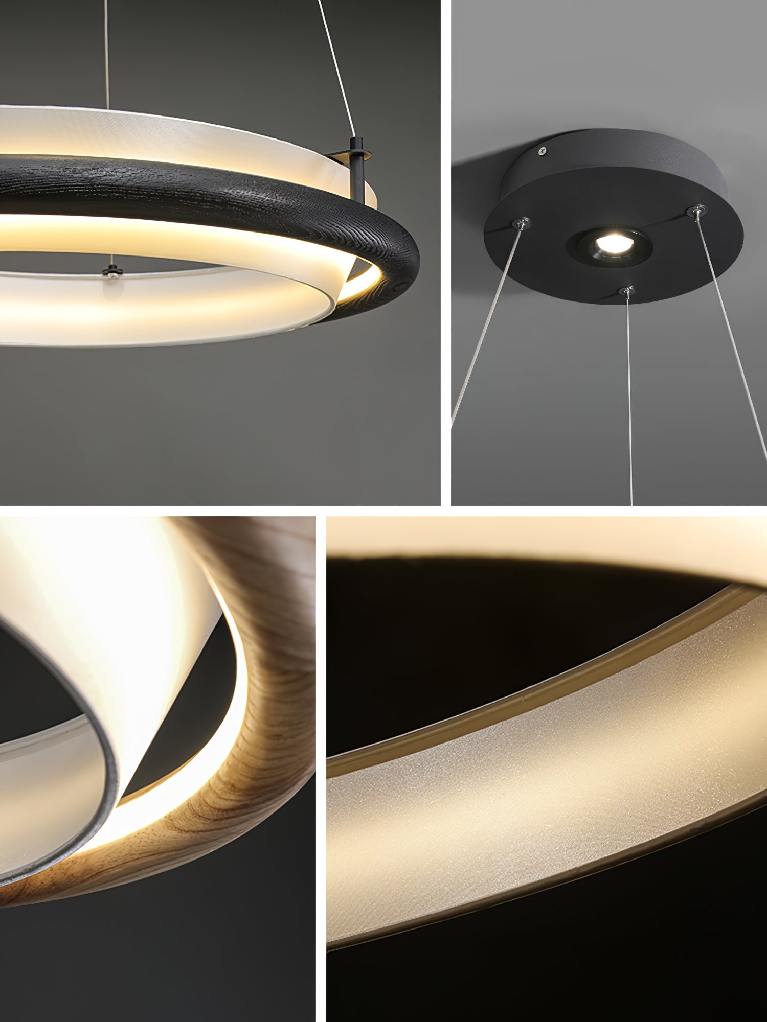 Olvelila Circular Metal Pendant Light - Blowlighting