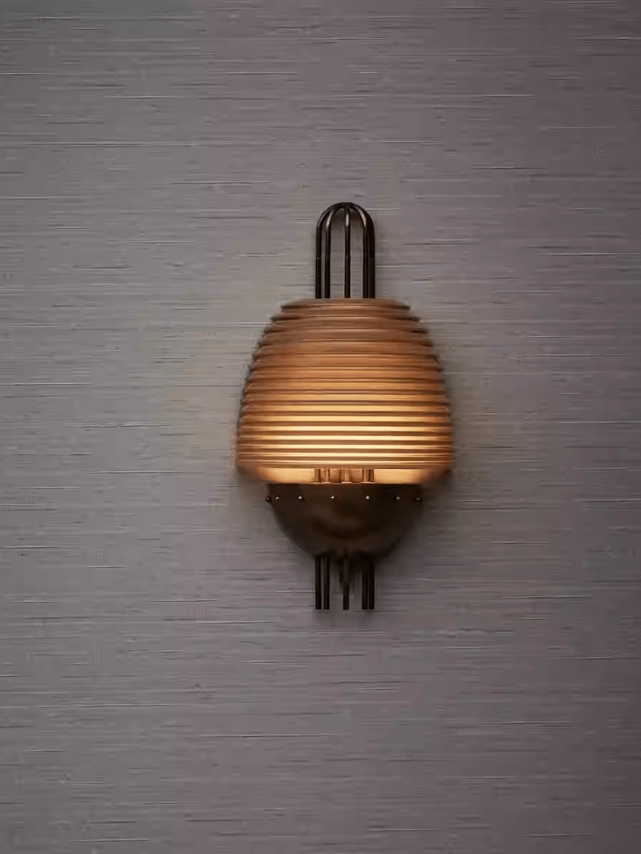 Arclune Ribbed Wall Lamp - Vakkerlight