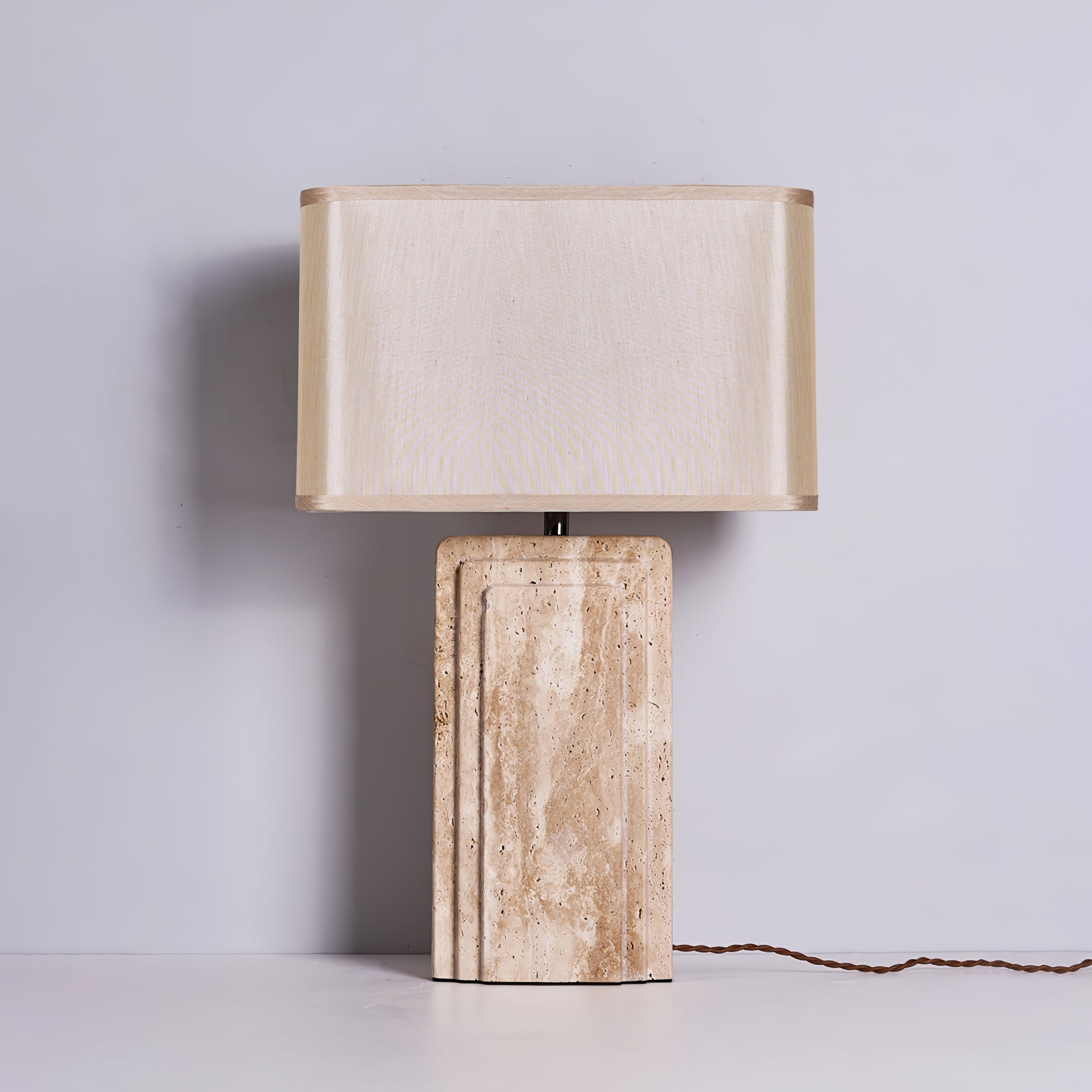 Cocare Travertine Table Lamp - Blowlighting