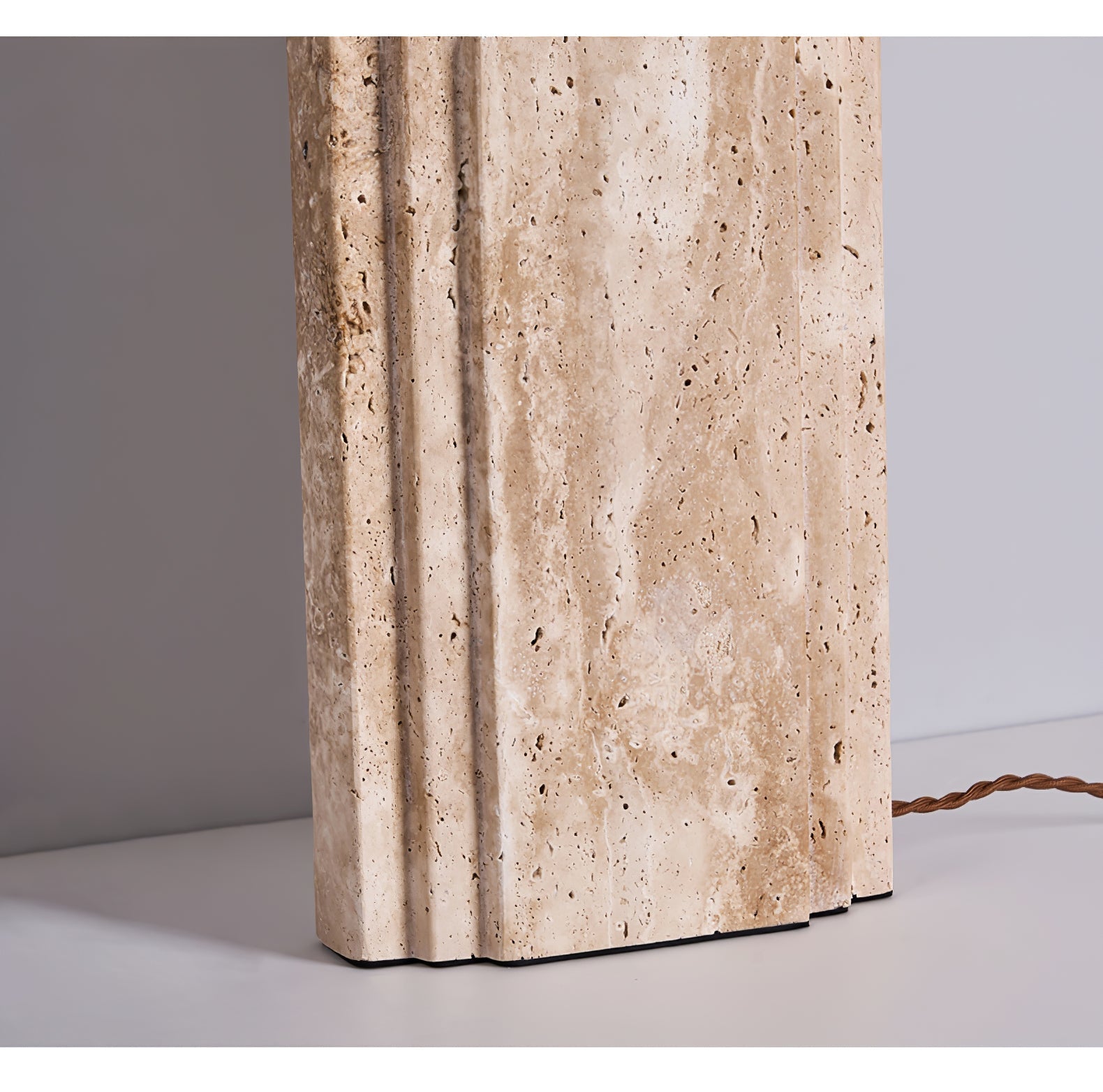 Cocare Travertine Table Lamp - Blowlighting