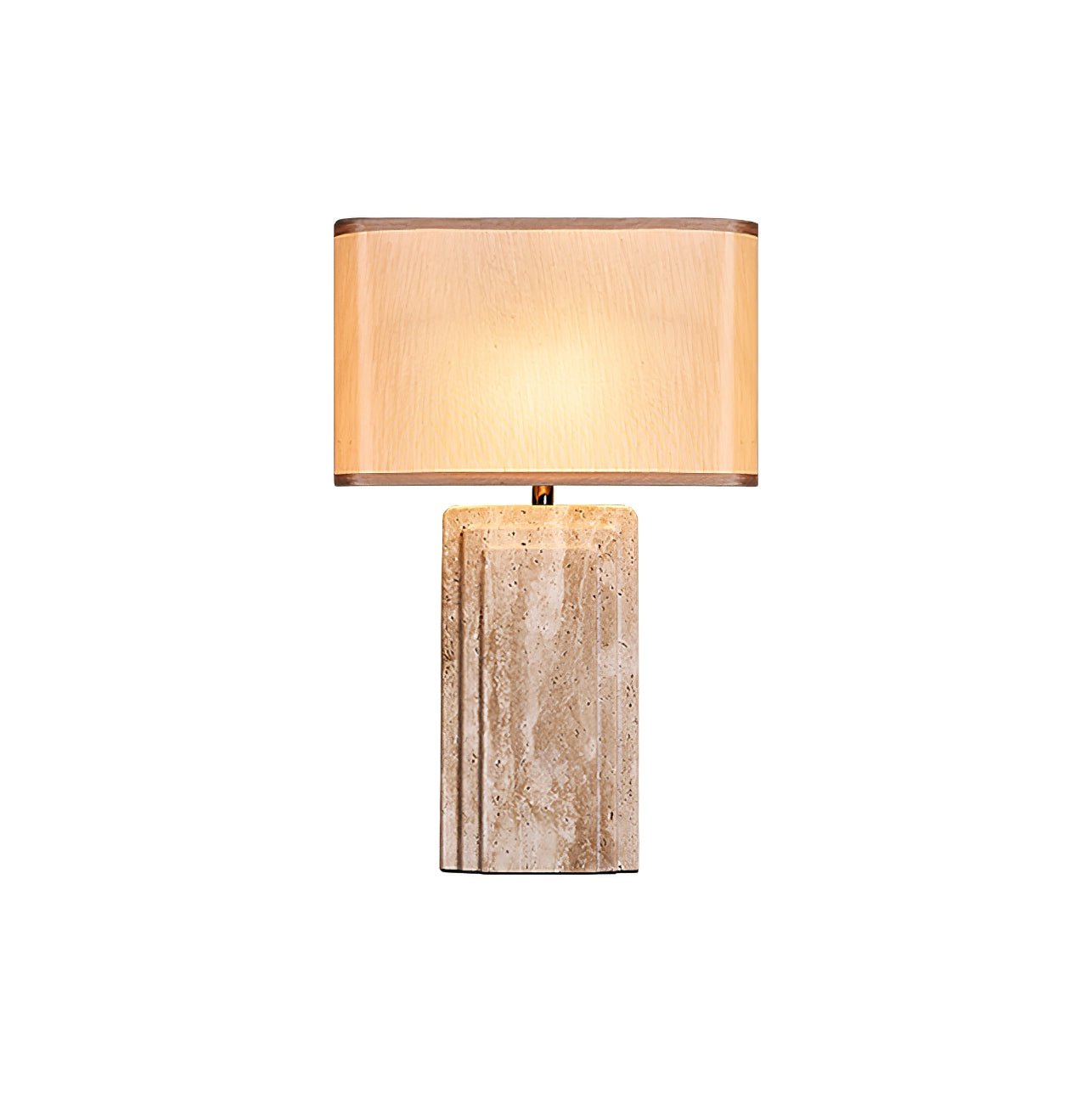 Cocare Travertine Table Lamp - Blowlighting