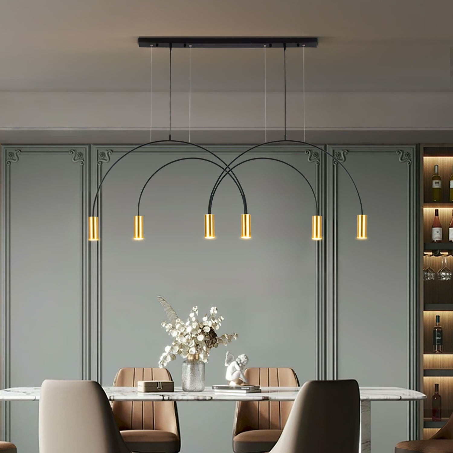 Arcs Pendant Light - Blowlighting