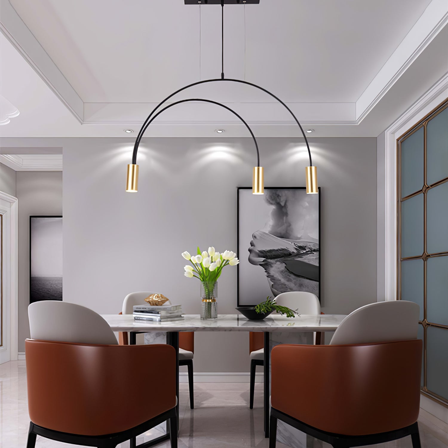 Arcs Pendant Light - Blowlighting