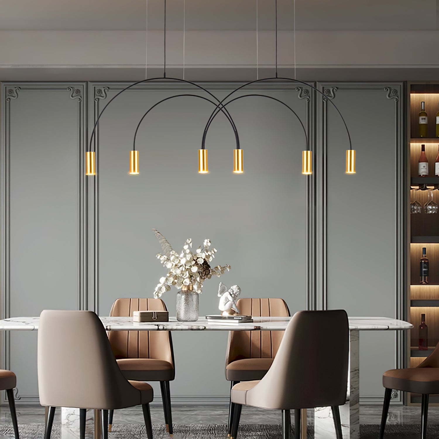 Arcs Pendant Light - Blowlighting