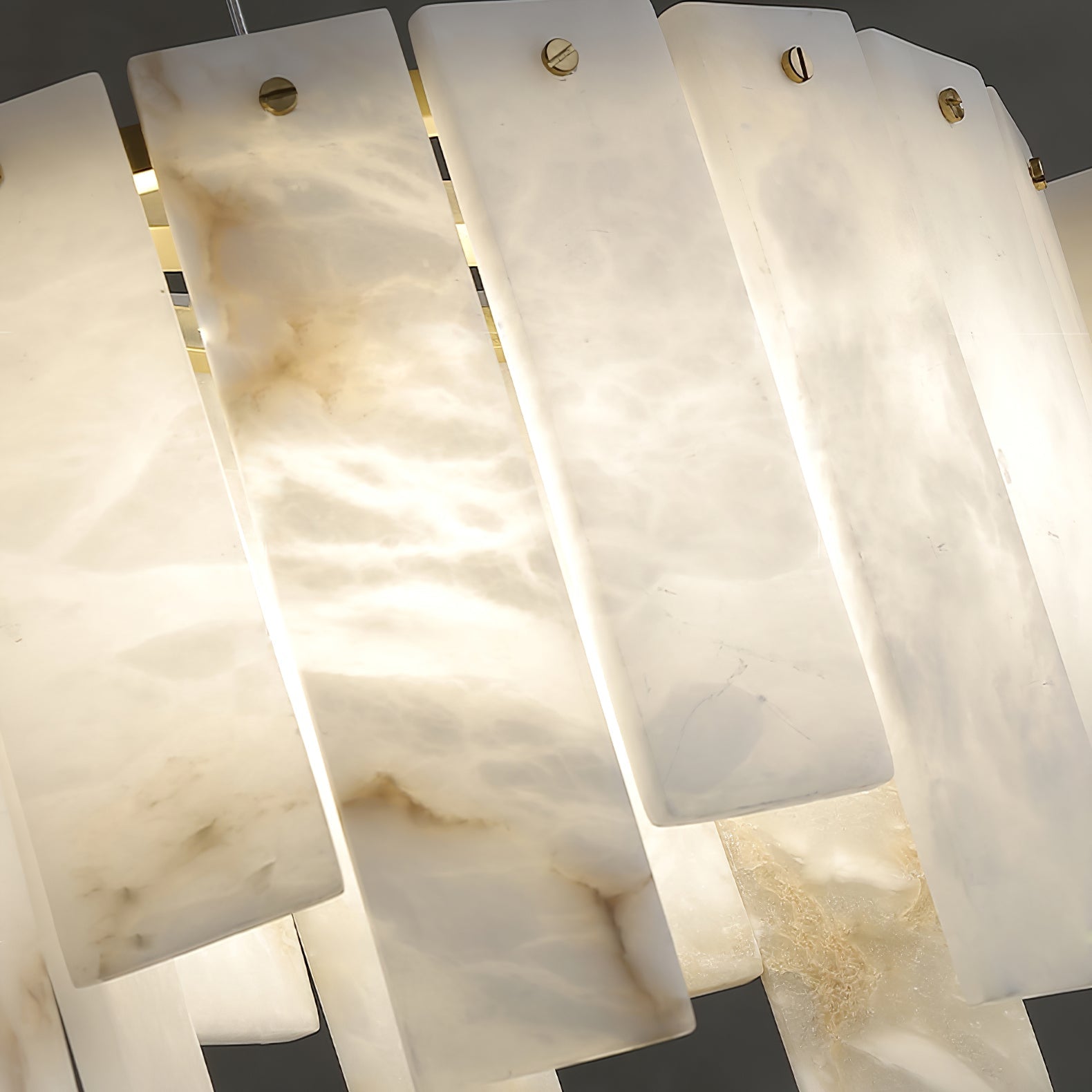 Cavelan Cluster Alabaster Pendant Light - Blowlighting