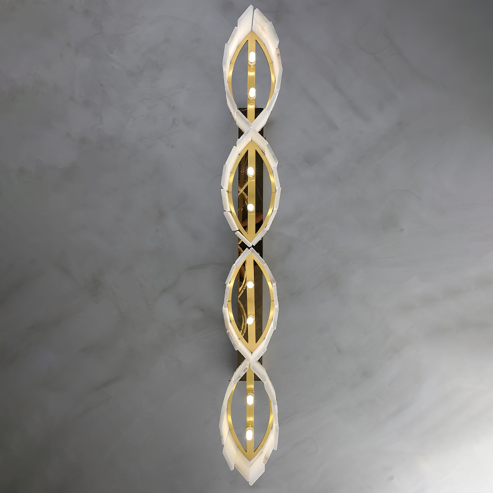 Cavelan Cluster Alabaster Pendant Light - Blowlighting