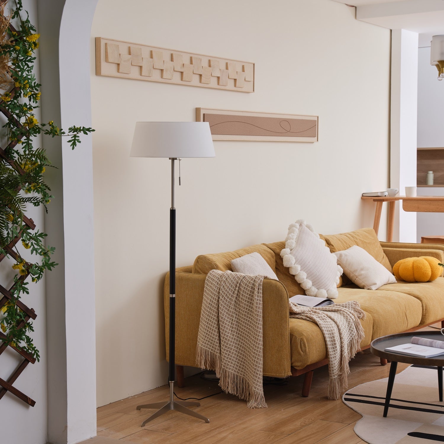 Eliana Modern Metal Floor Lamp - Blowlighting