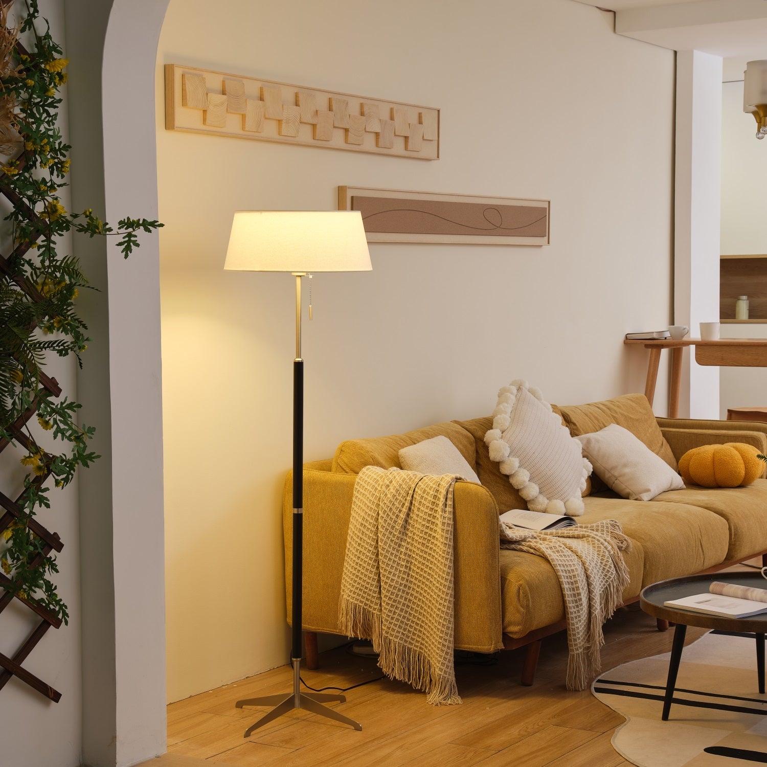 Eliana Modern Metal Floor Lamp - Blowlighting
