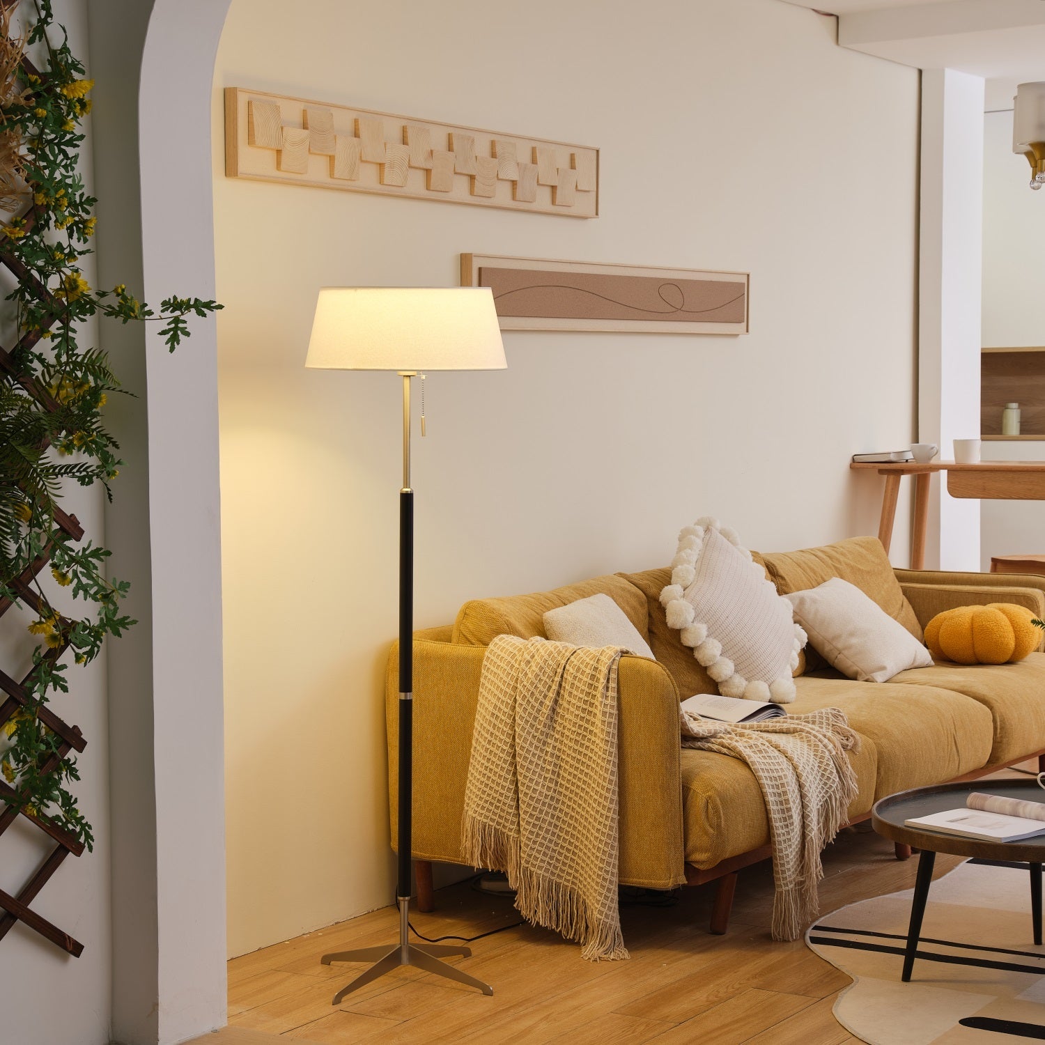 Eliana Modern Metal Floor Lamp - Blowlighting