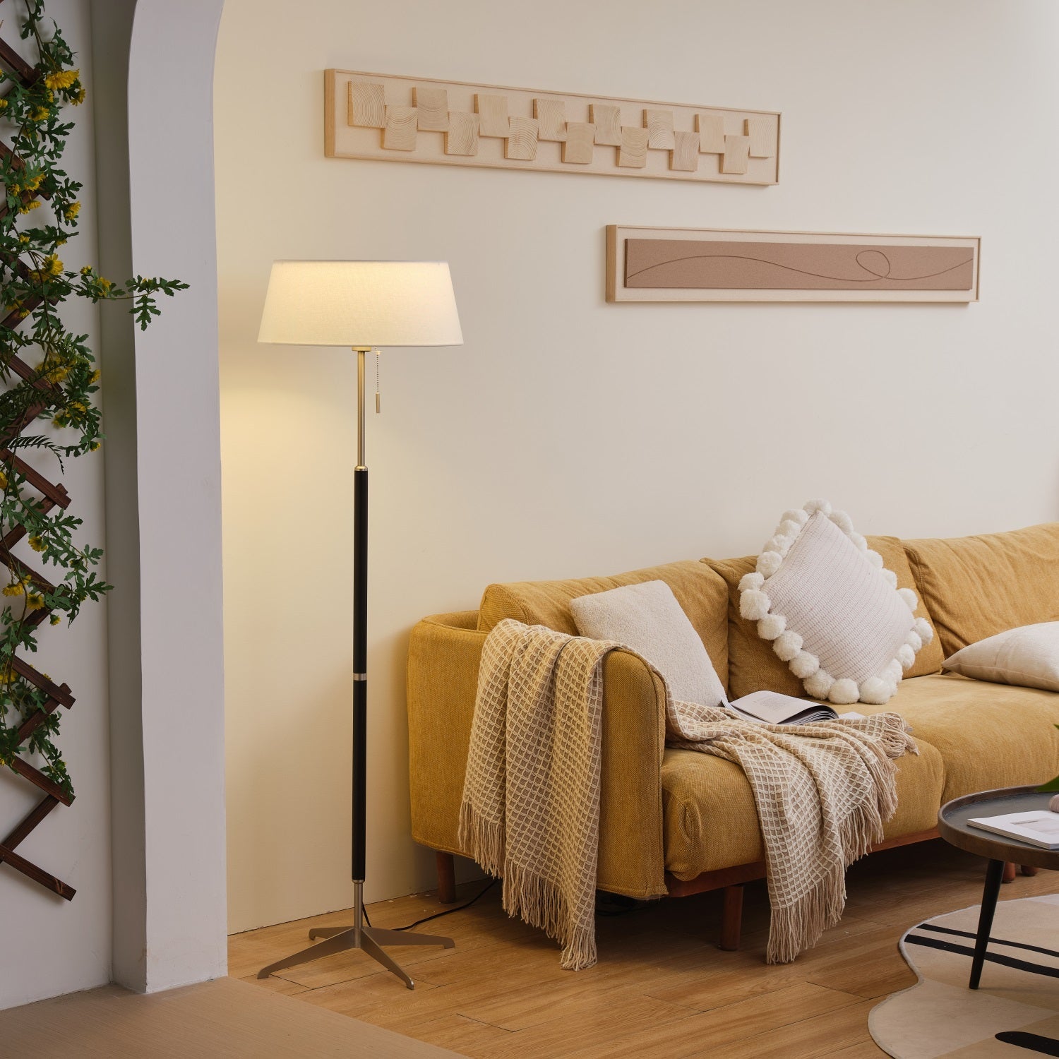 Eliana Modern Metal Floor Lamp - Blowlighting