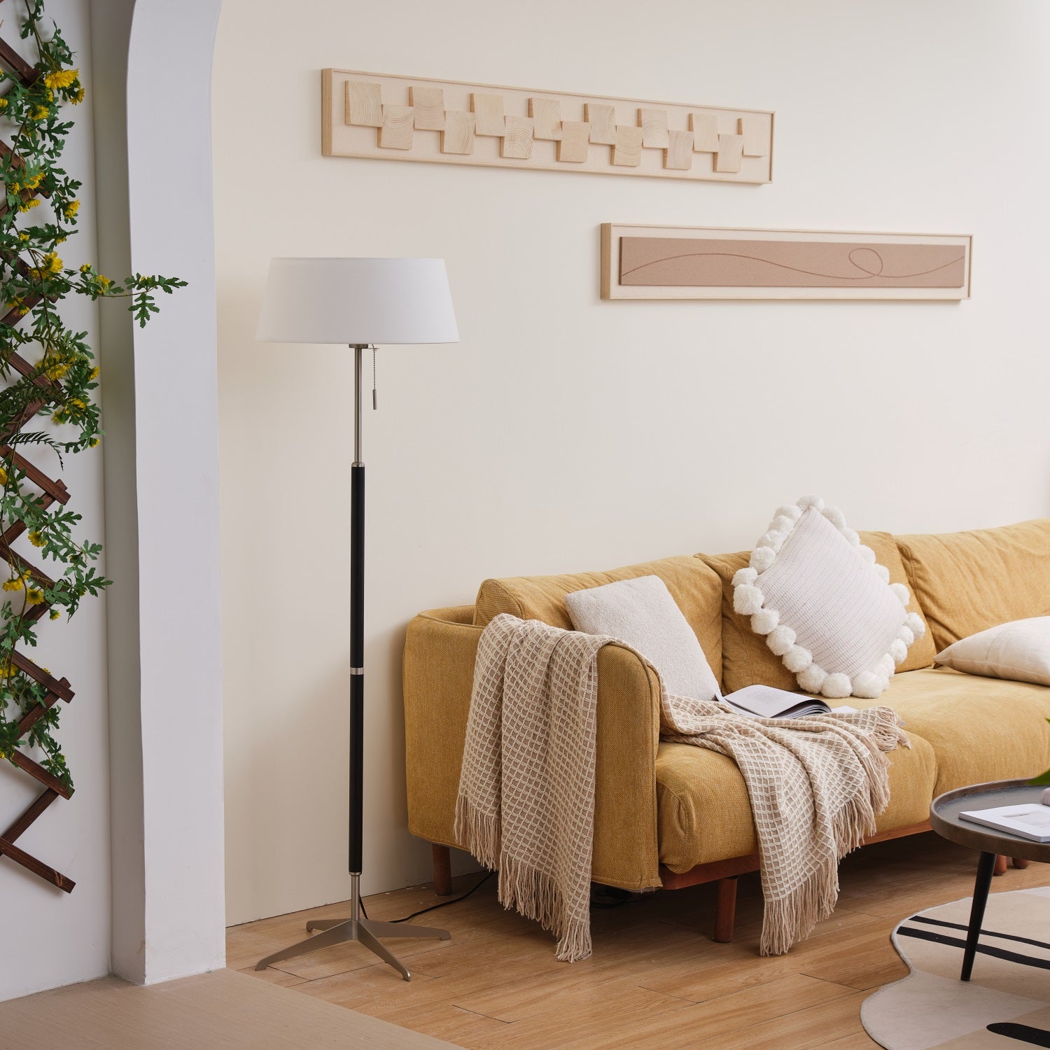 Eliana Modern Metal Floor Lamp - Blowlighting