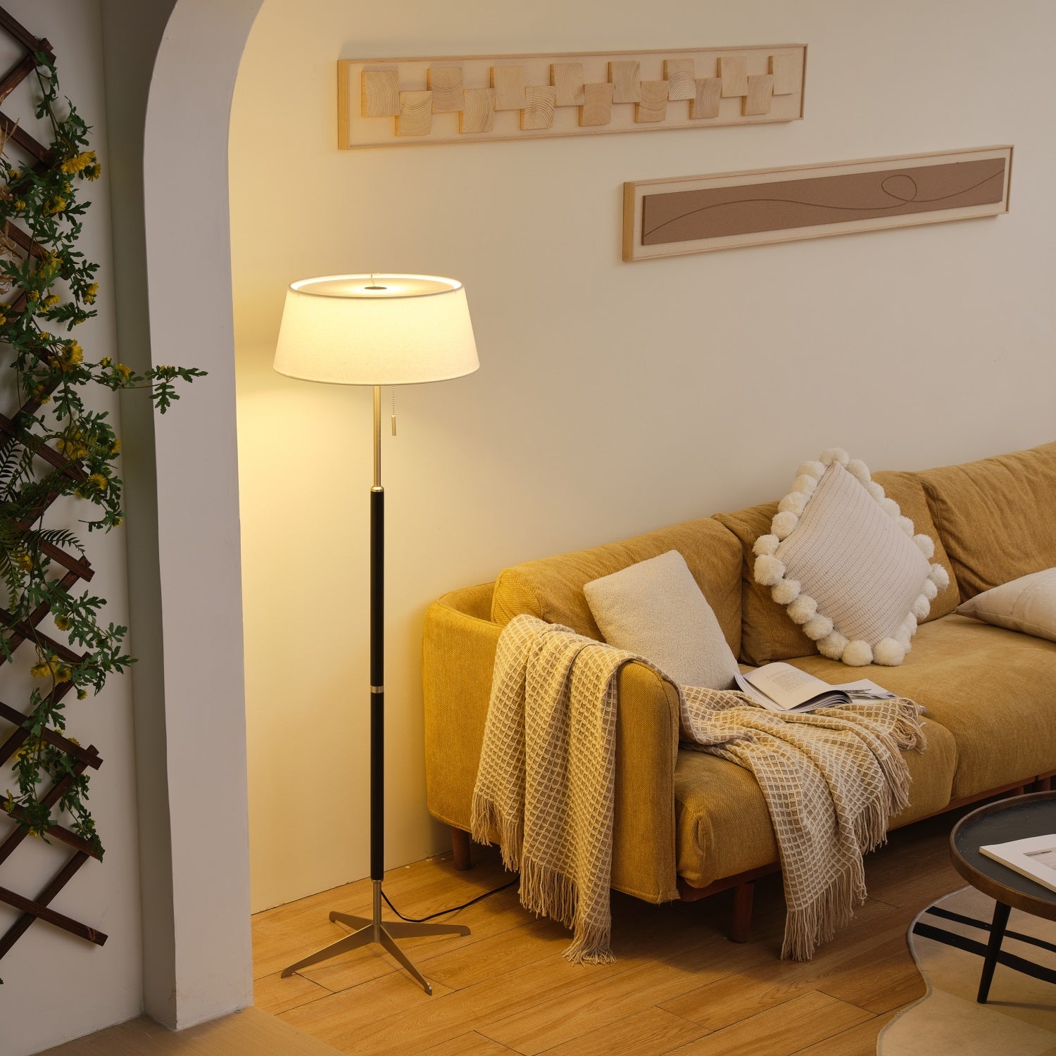 Eliana Modern Metal Floor Lamp - Blowlighting