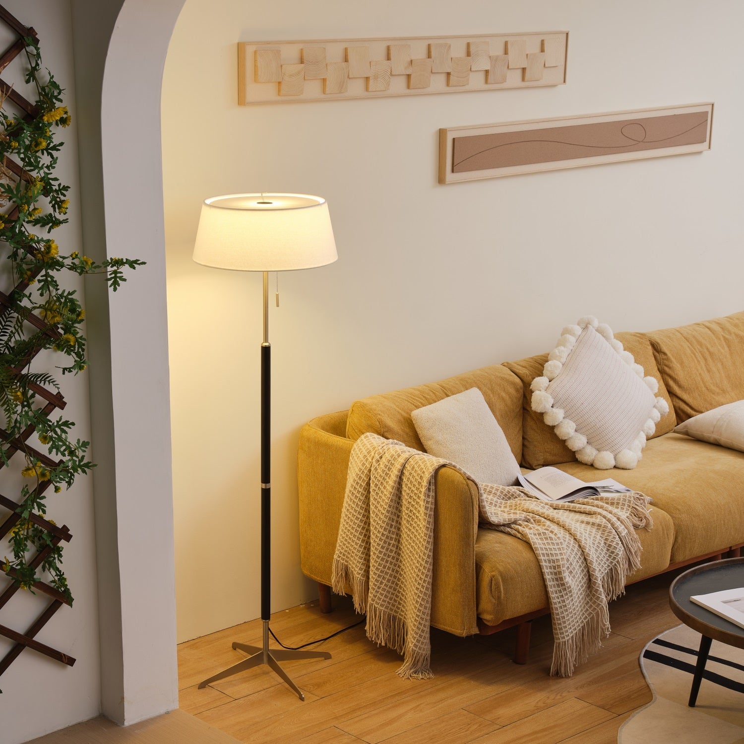 Eliana Modern Metal Floor Lamp - Blowlighting