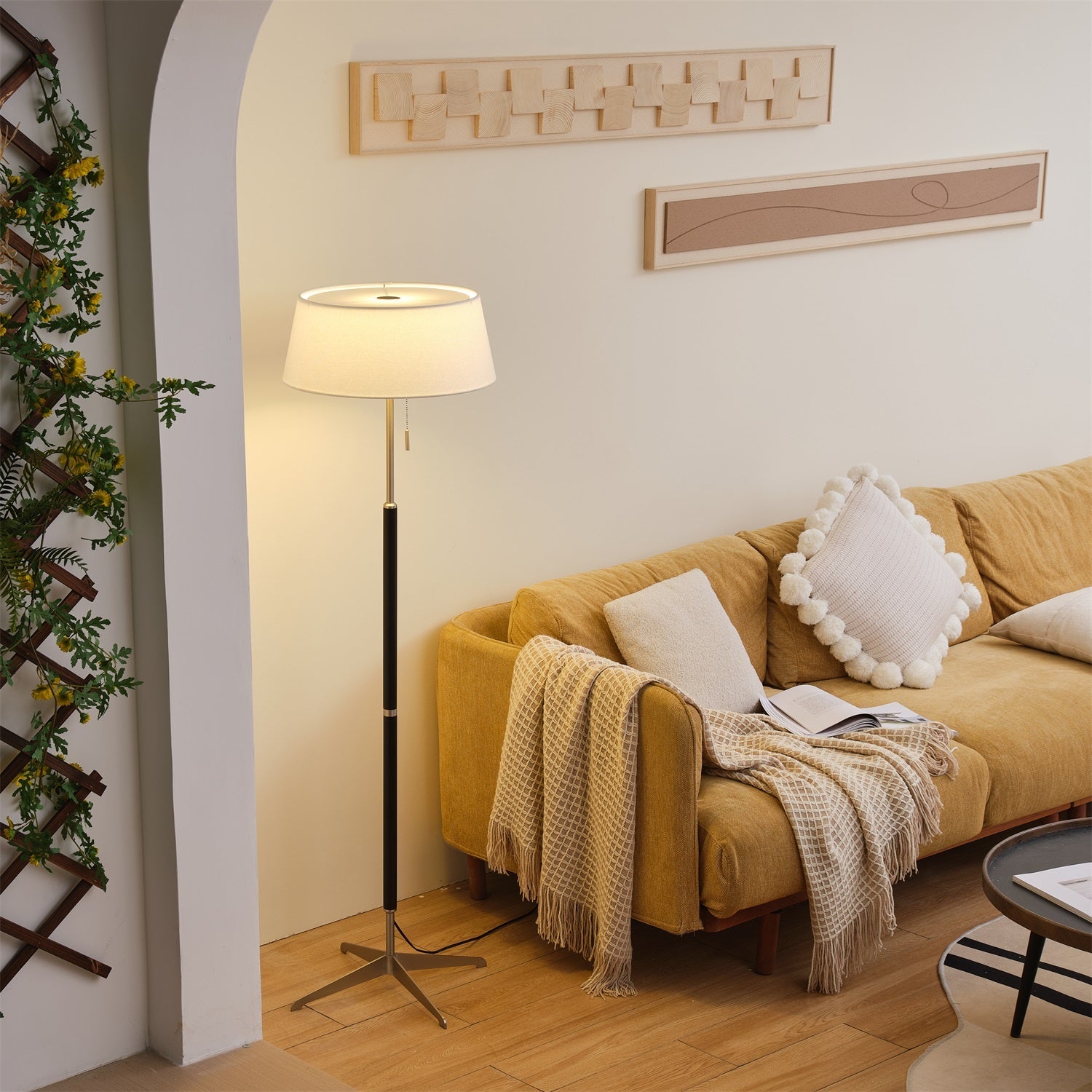 Eliana Modern Metal Floor Lamp - Blowlighting