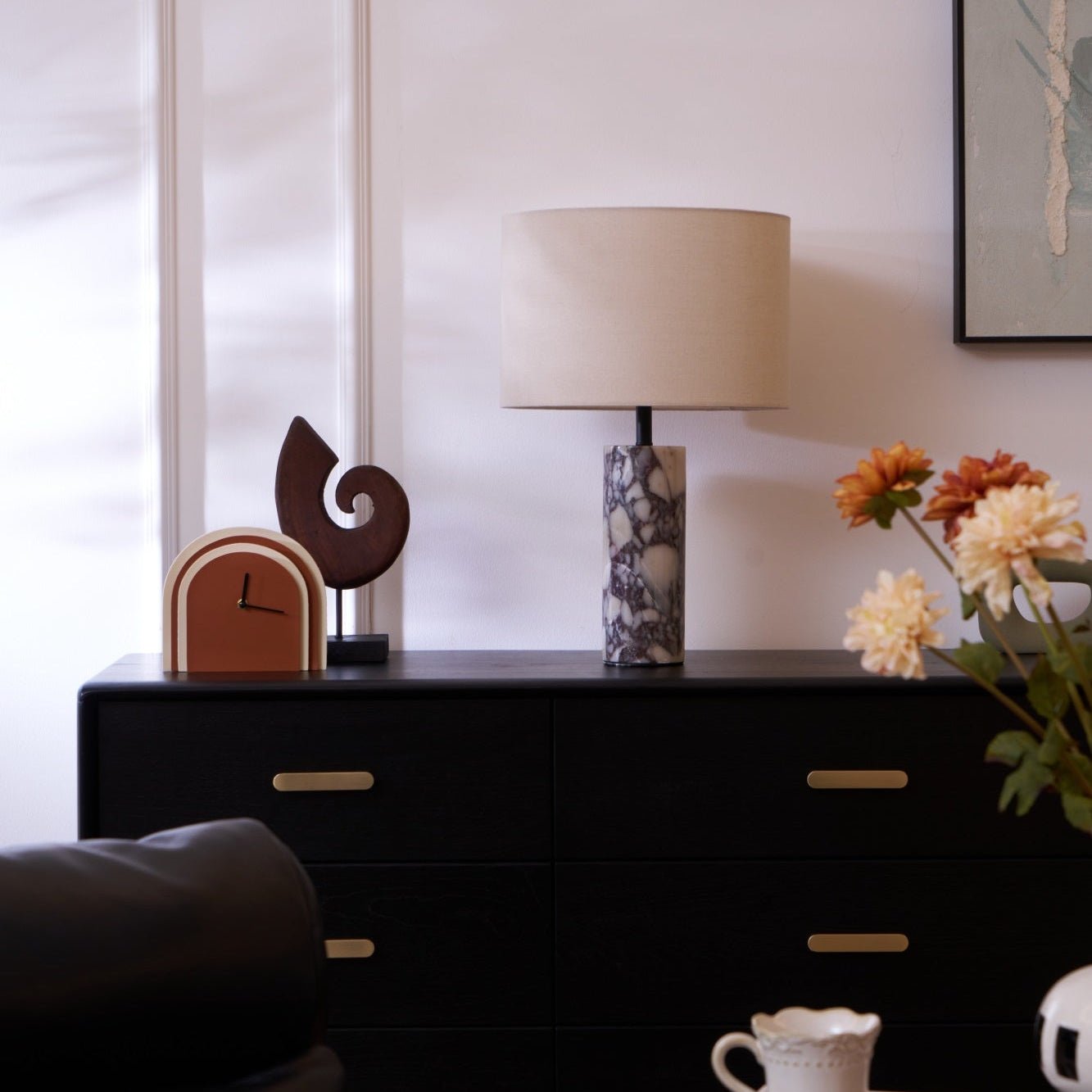 Ardena Marble Table Lamp - Blowlighting