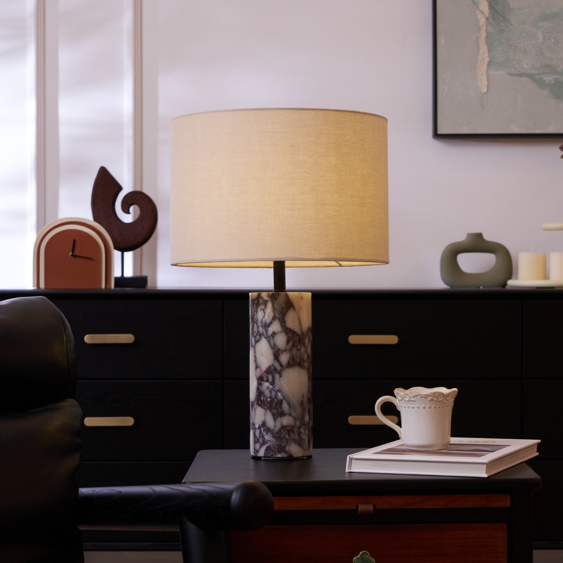 Ardena Marble Table Lamp - Blowlighting