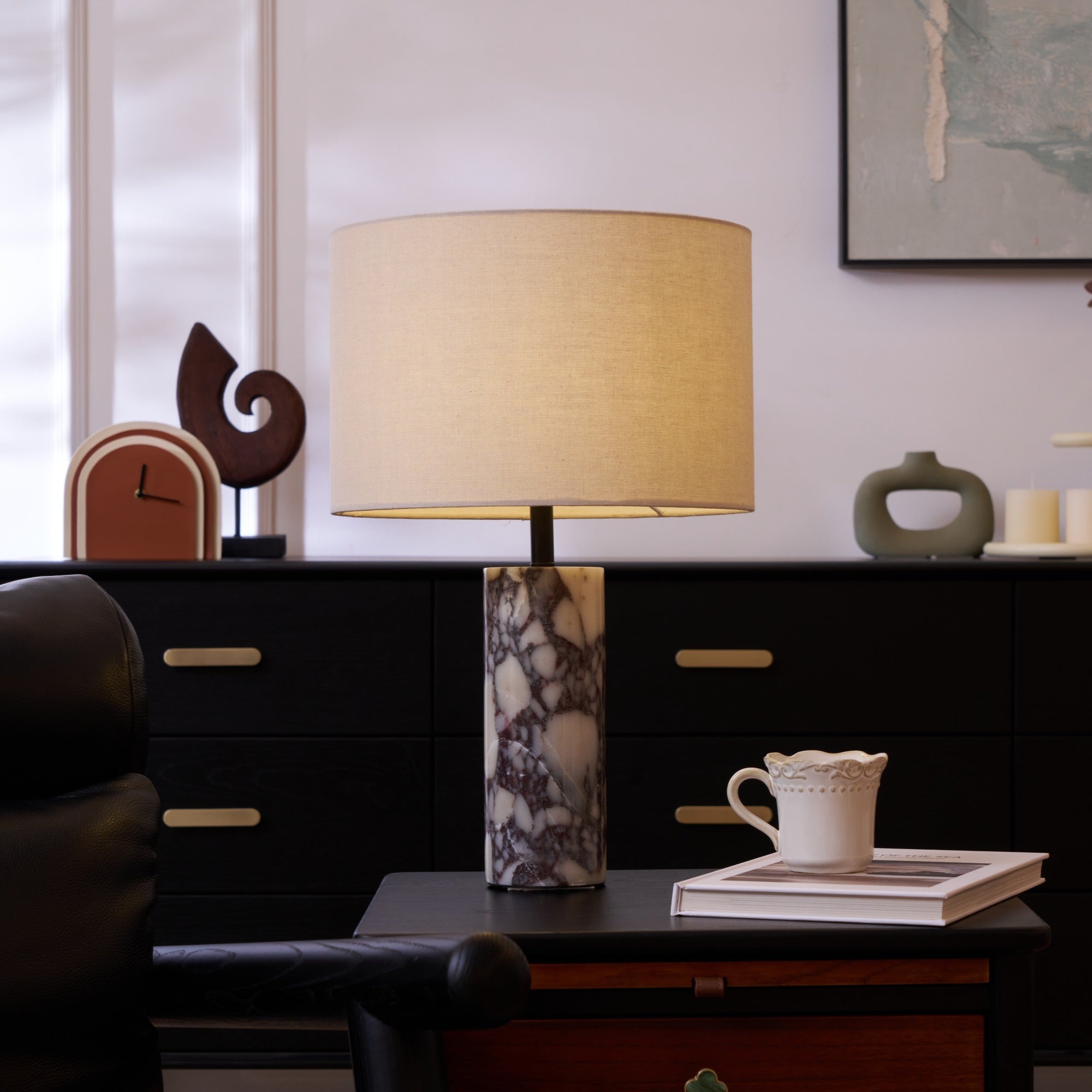 Ardena Marble Table Lamp - Blowlighting