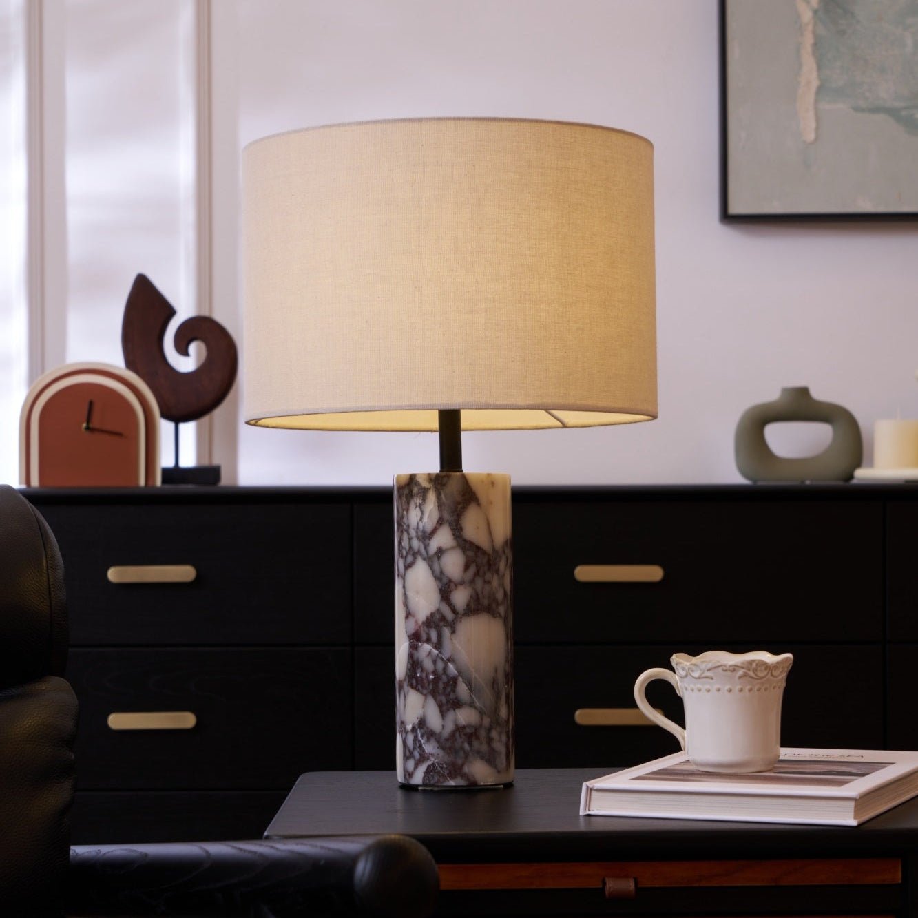 Ardena Marble Table Lamp - Blowlighting