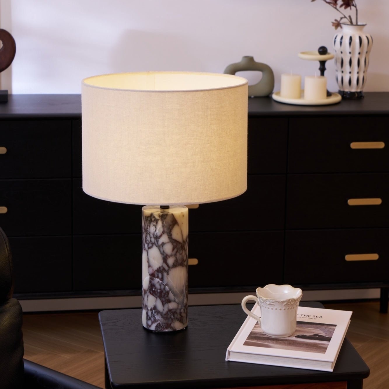 Ardena Marble Table Lamp - Blowlighting