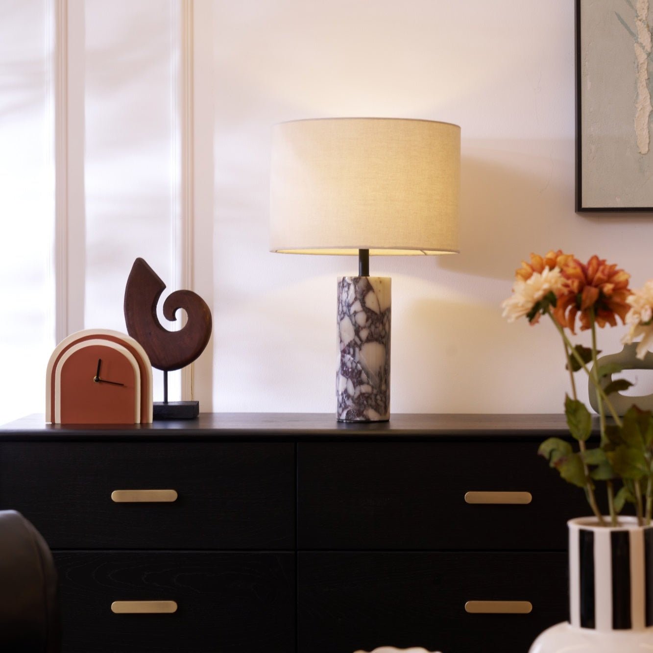 Ardena Marble Table Lamp - Blowlighting