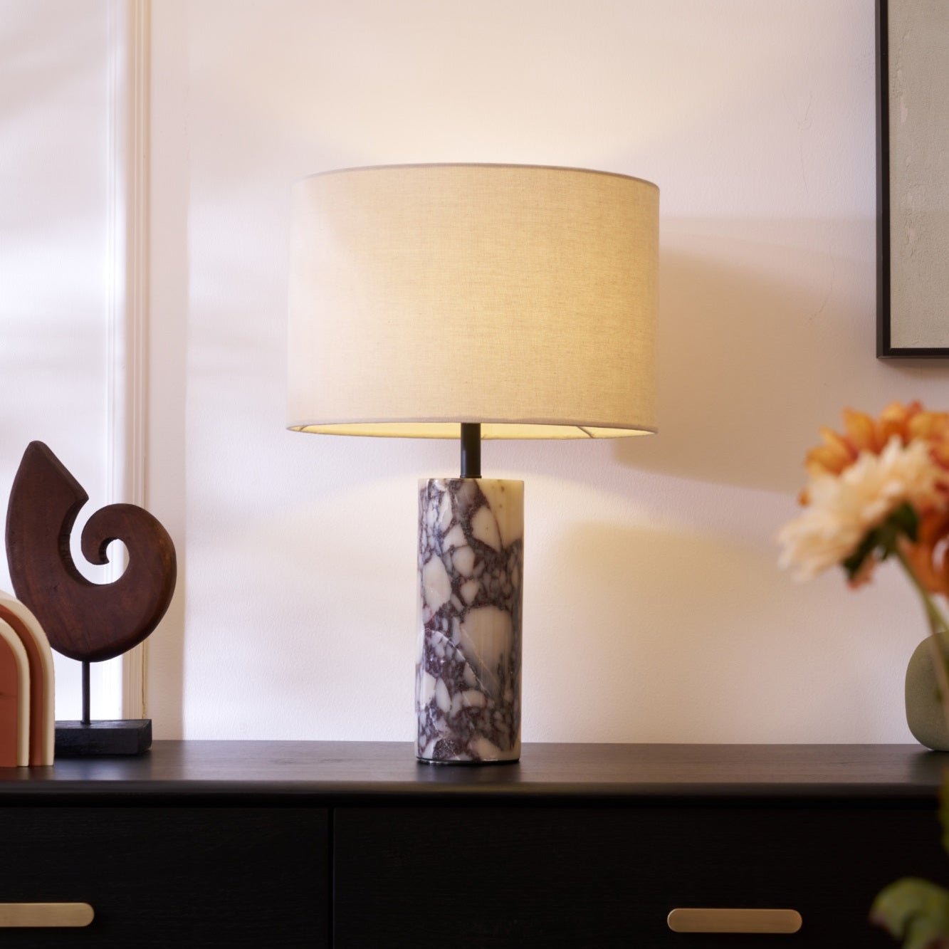 Ardena Marble Table Lamp - Blowlighting