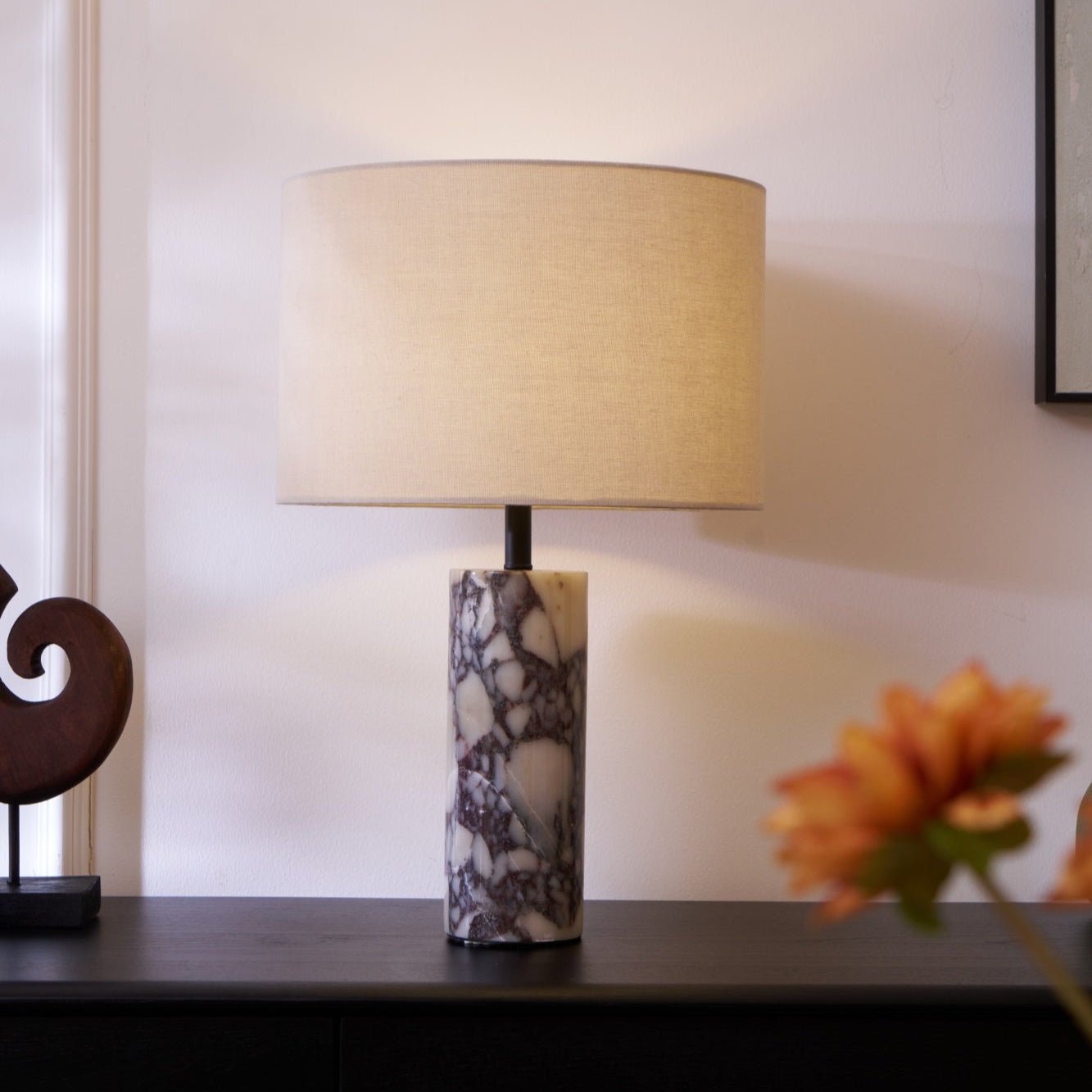 Ardena Marble Table Lamp - Blowlighting