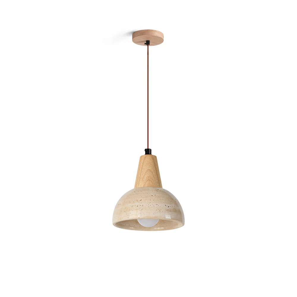 Arluoe Wabi-Sabi Wood Pendant Light