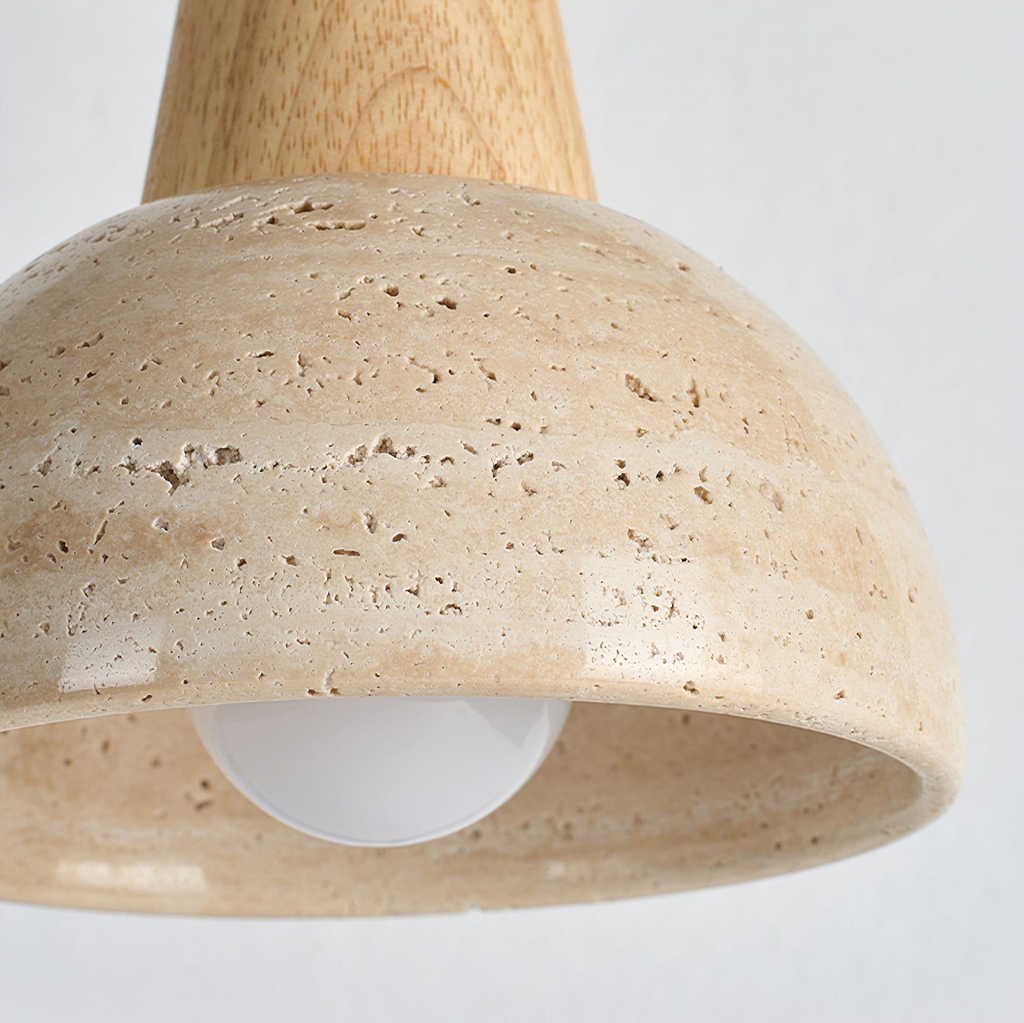 Arluoe Wabi-Sabi Wood Pendant Light
