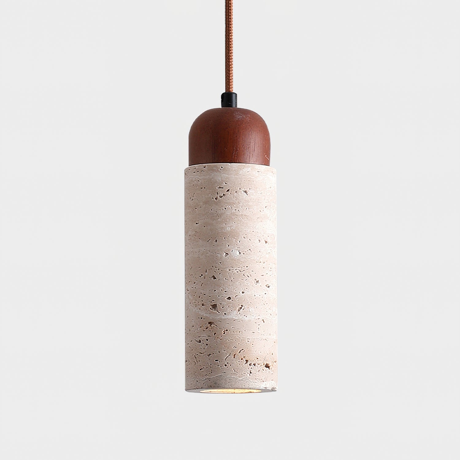 Arlene Scandinavian Travertine Pendant Light