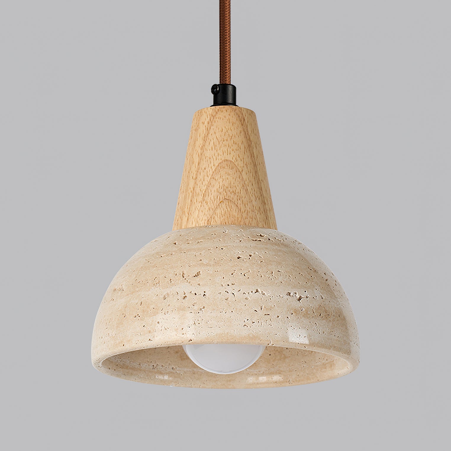 Arluoe Wabi-Sabi Wood Pendant Light