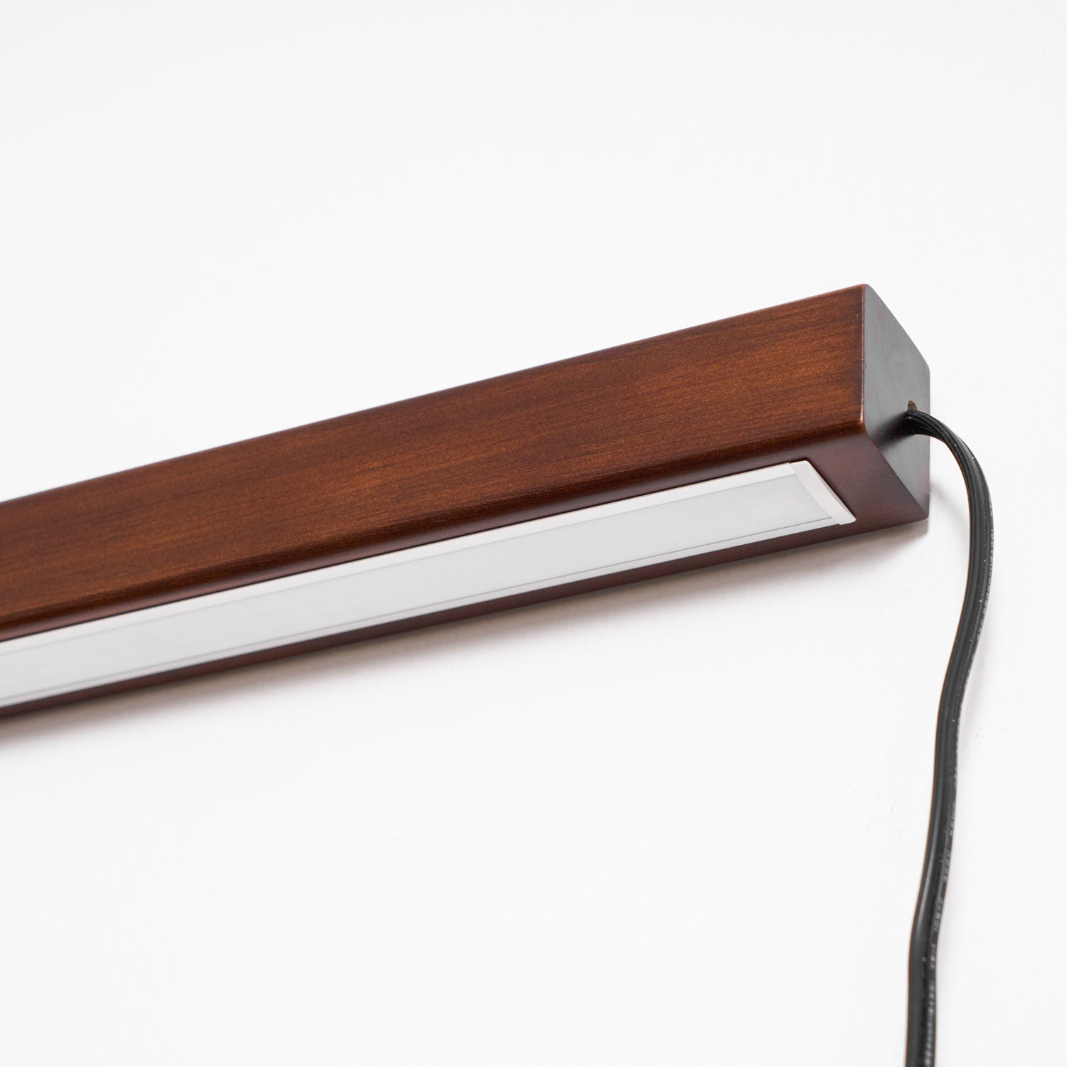 Arlo Linear Wood Plug-in Wall Light - Blowlighting