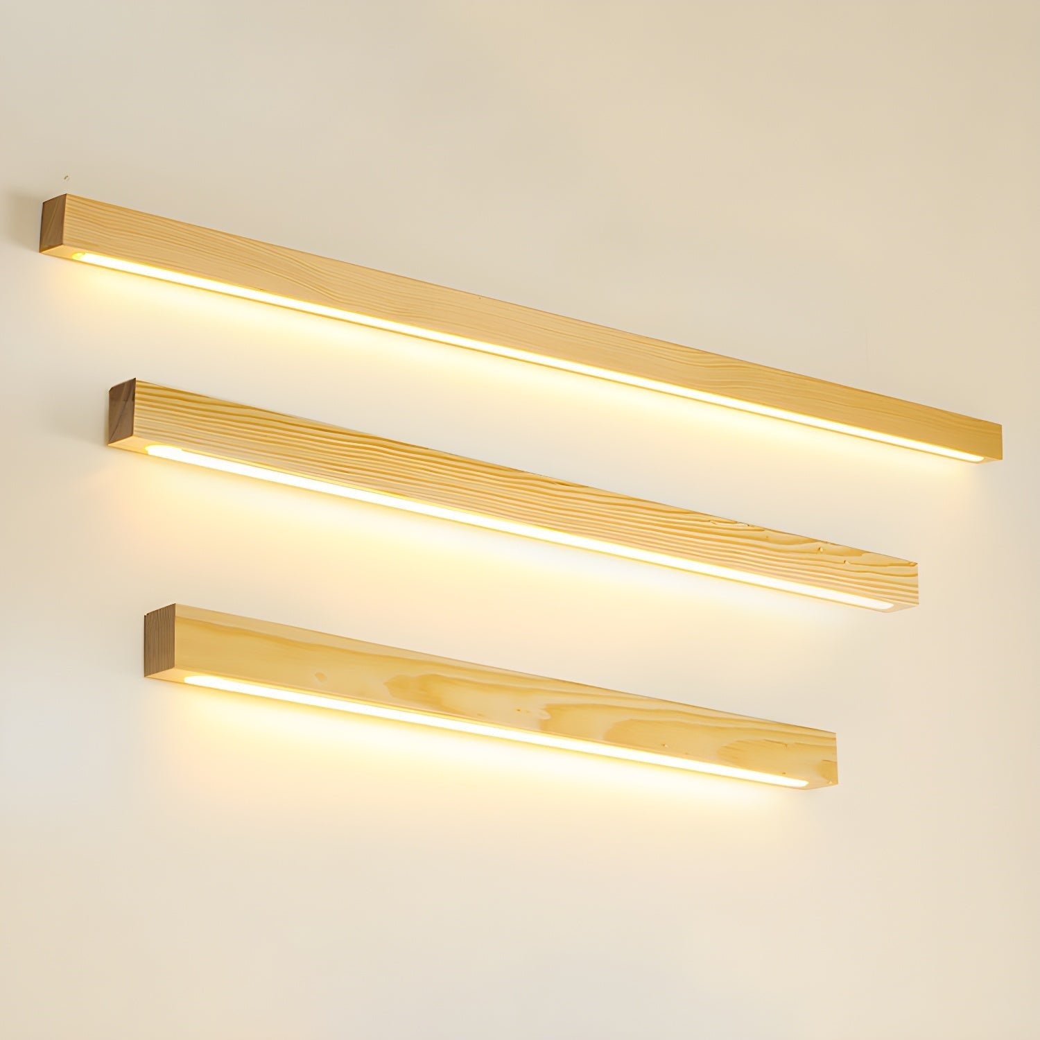 Arlo Linear Wood Wall Light - Blowlighting