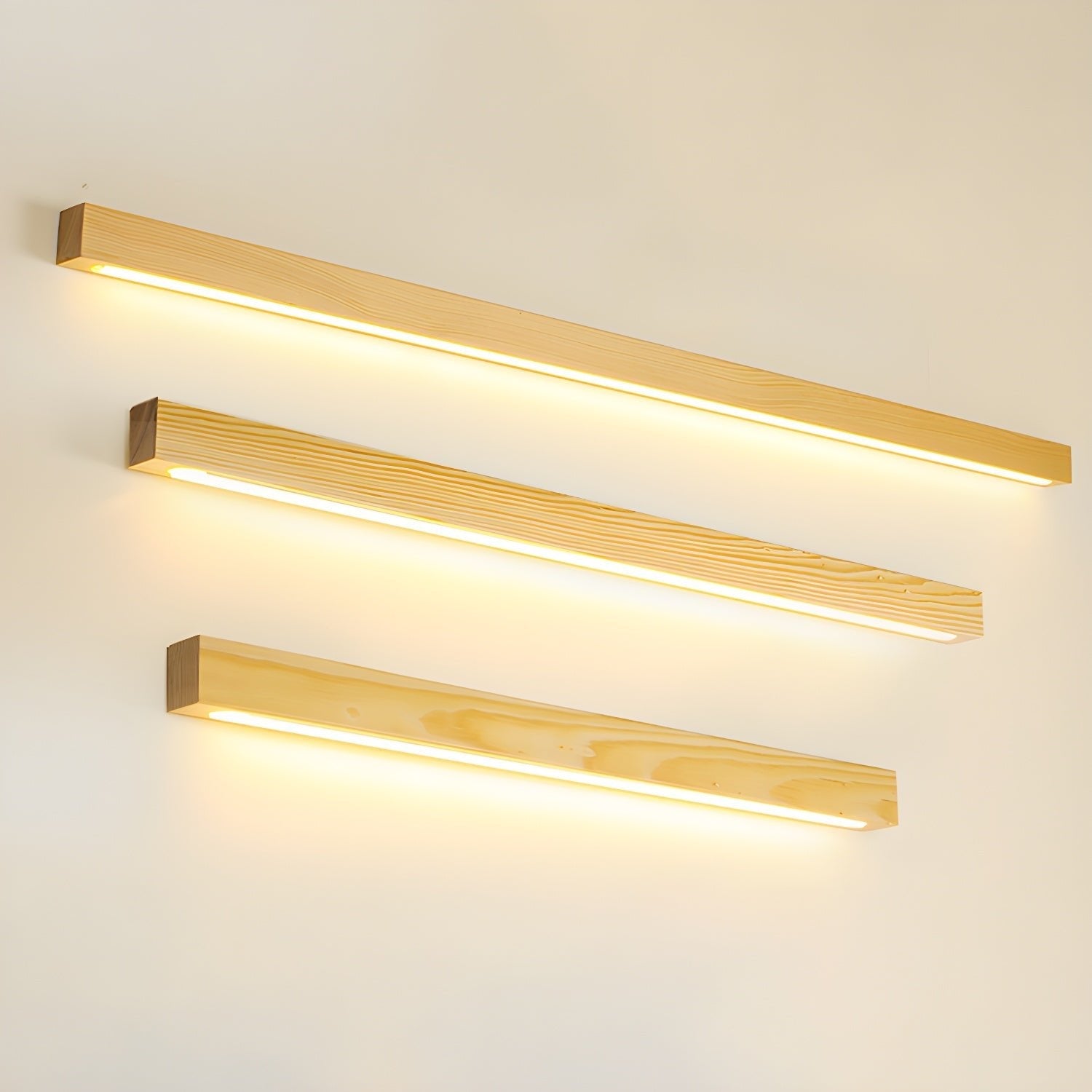 Arlo Linear Wood Wall Light - Blowlighting