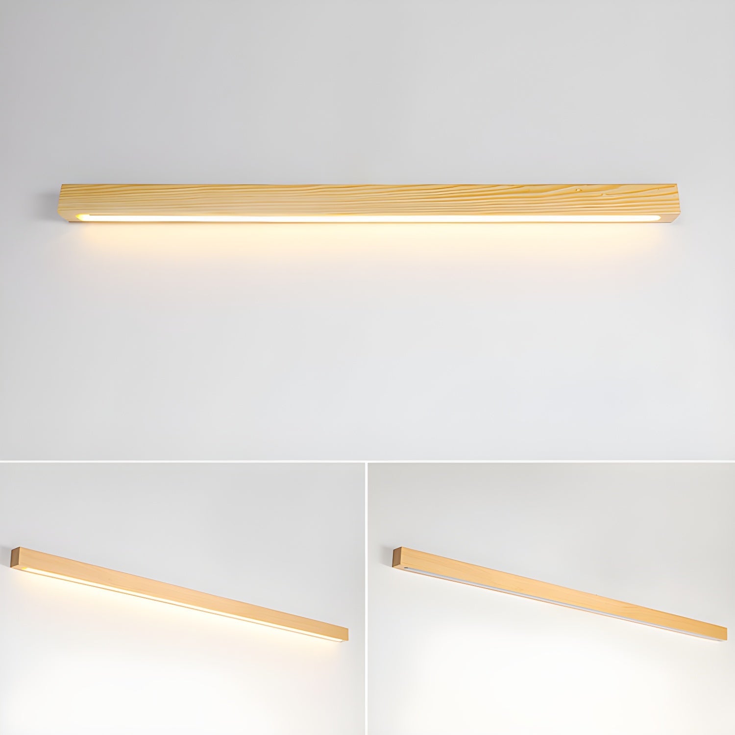 Arlo Linear Wood Wall Light - Blowlighting