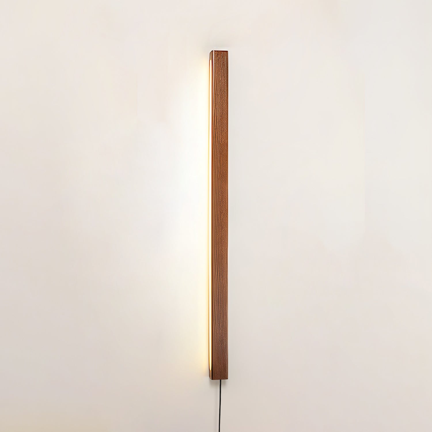 Arlo Linear Wood Plug-in Wall Light - Blowlighting