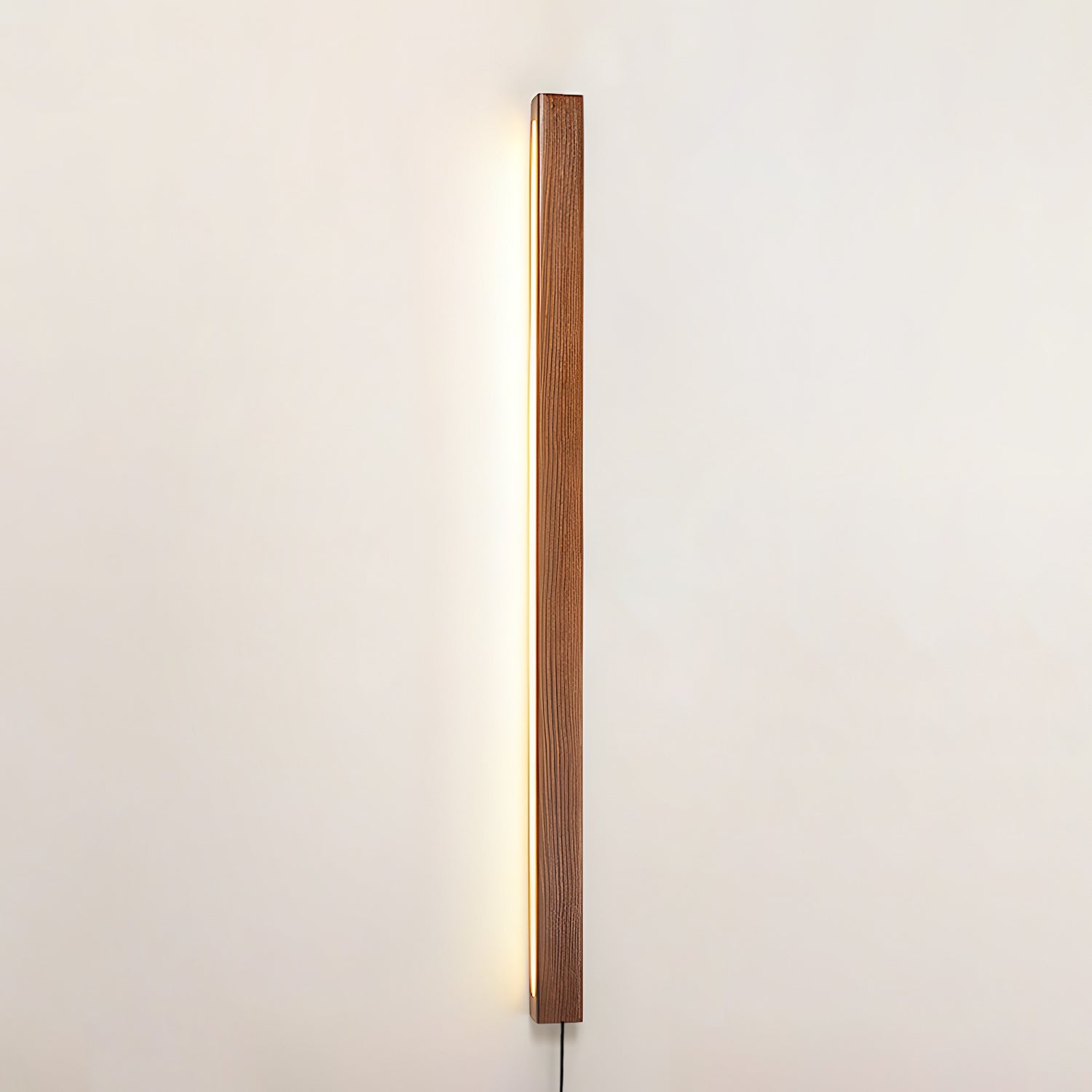 Arlo Linear Wood Plug-in Wall Light - Blowlighting