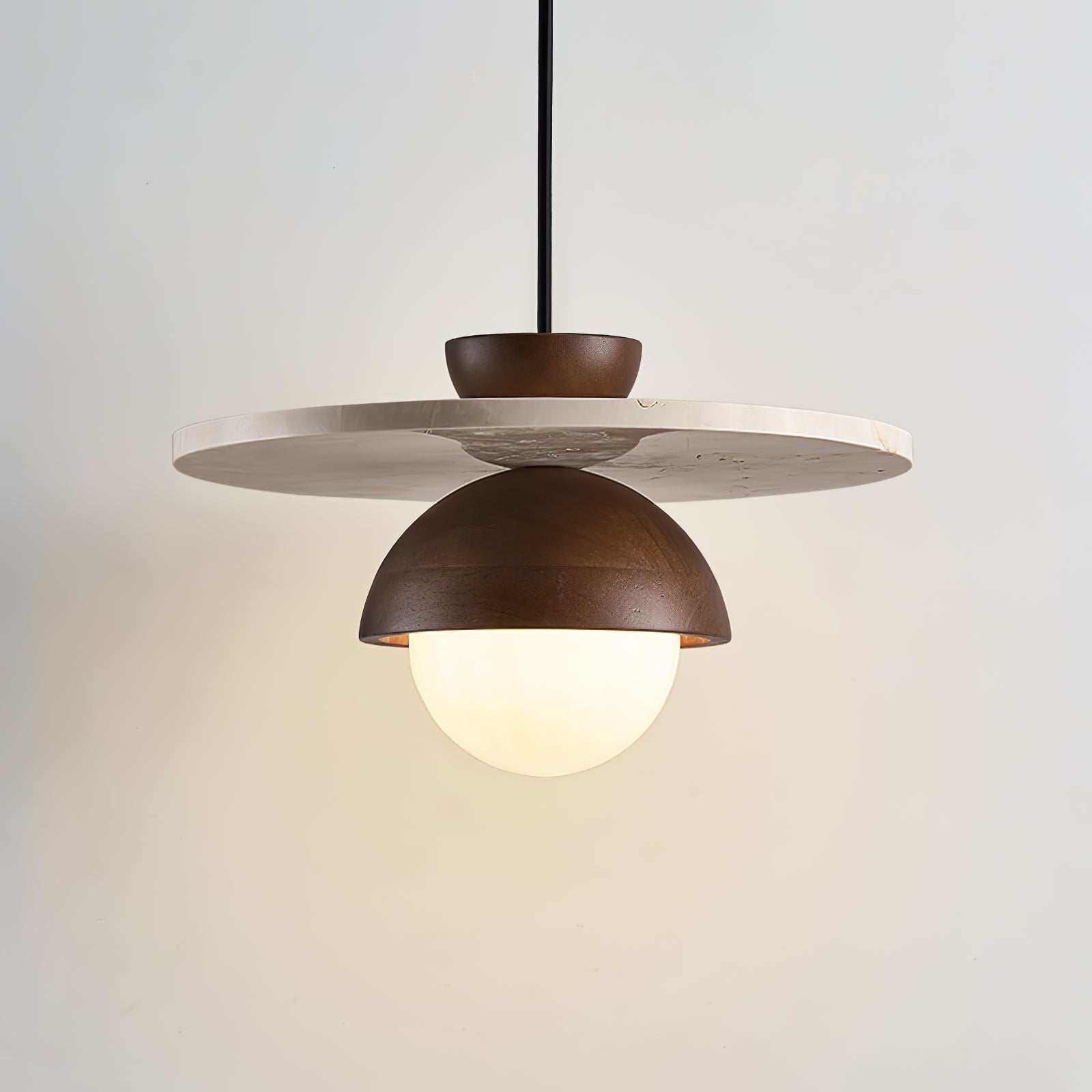 Vera Travertine Pendant Light - Blowlighting