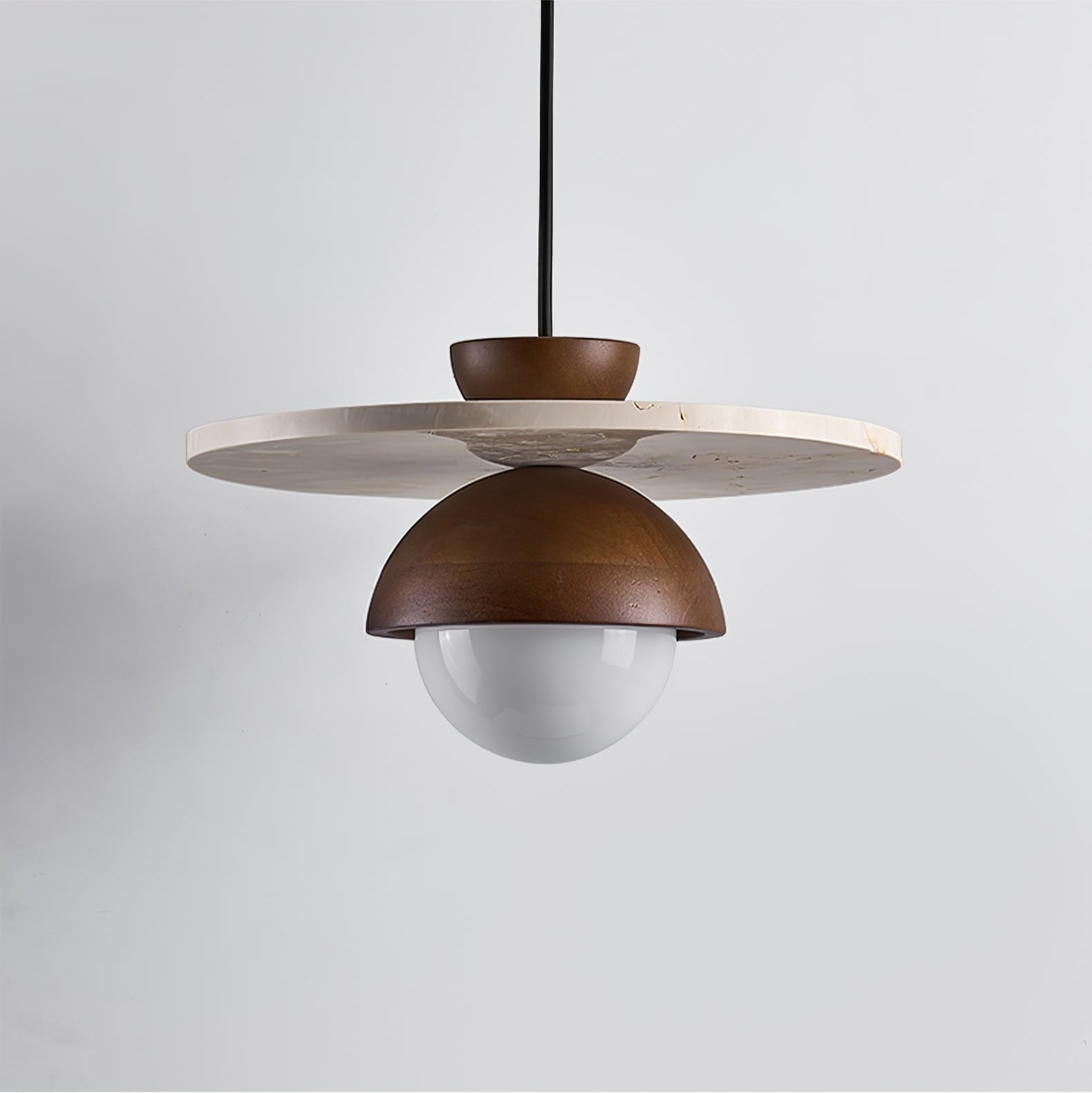 Vera Travertine Pendant Light - Blowlighting