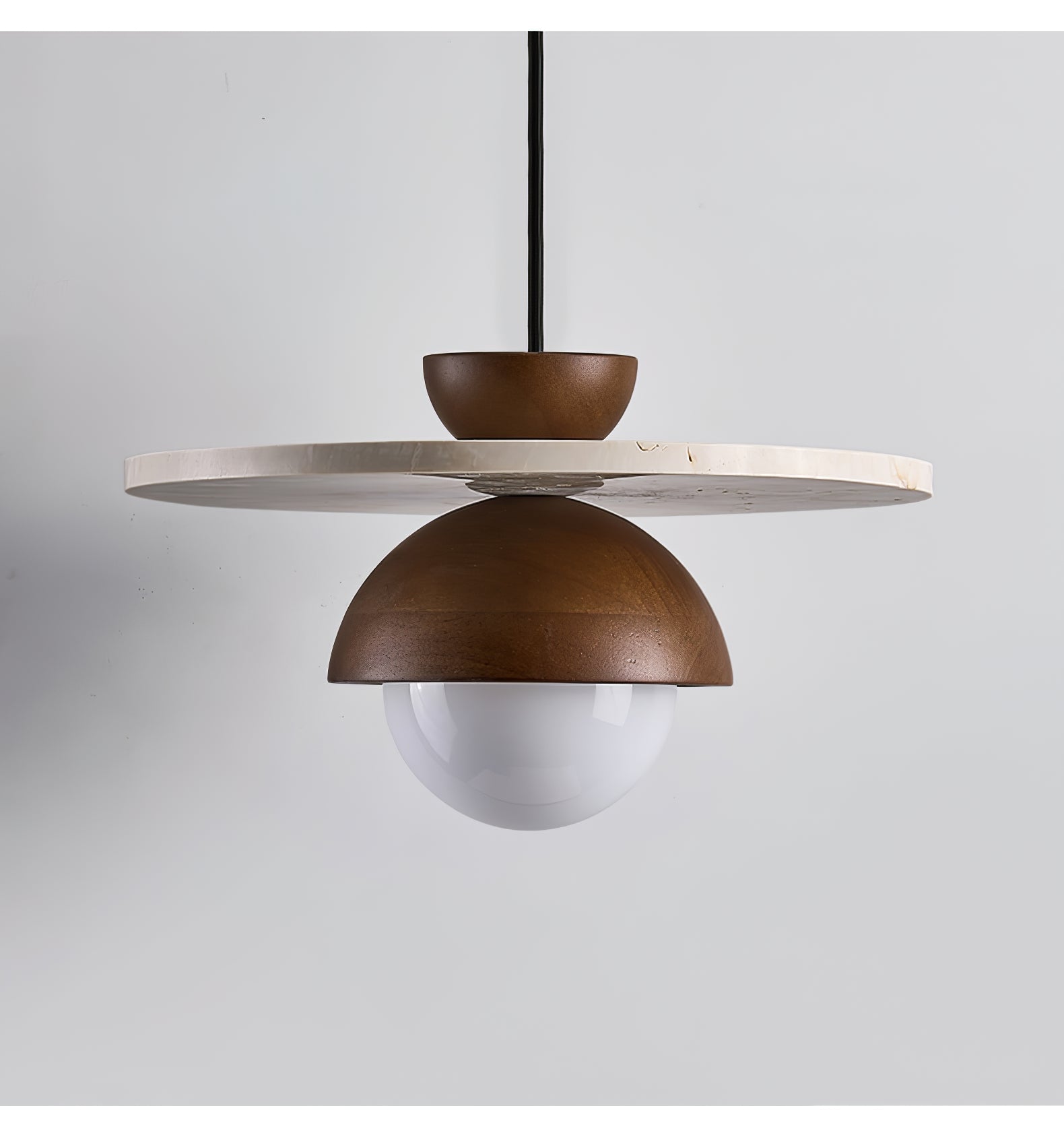 Vera Travertine Pendant Light - Blowlighting