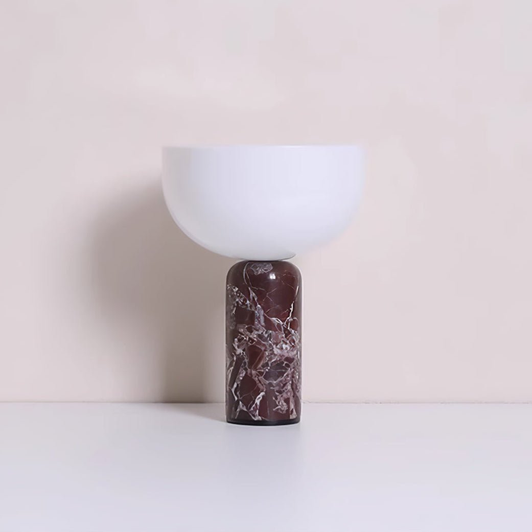 Arno Sphere Marble Table Lamp - Blowlighting
