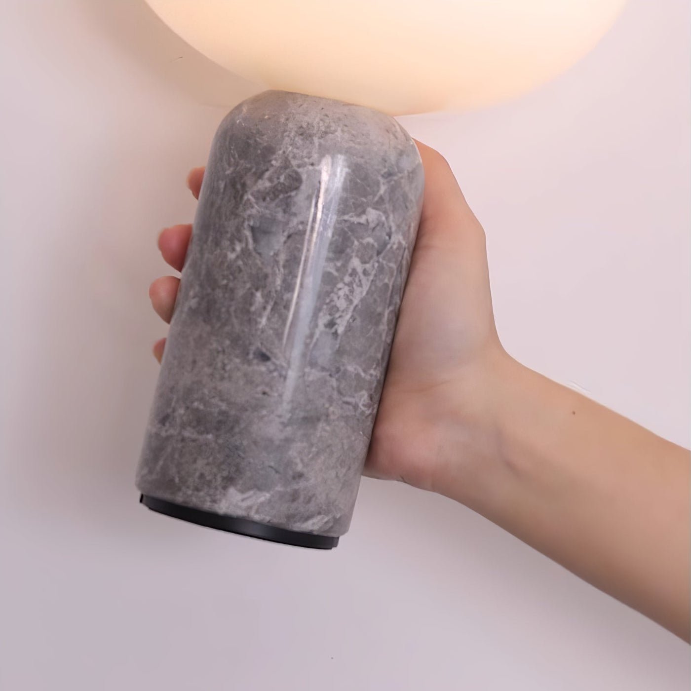 Arno Sphere Marble Table Lamp - Blowlighting