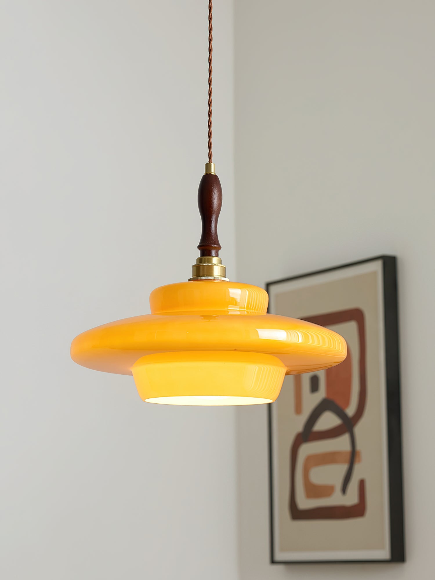 Aroma Modern Glass Pendant Light